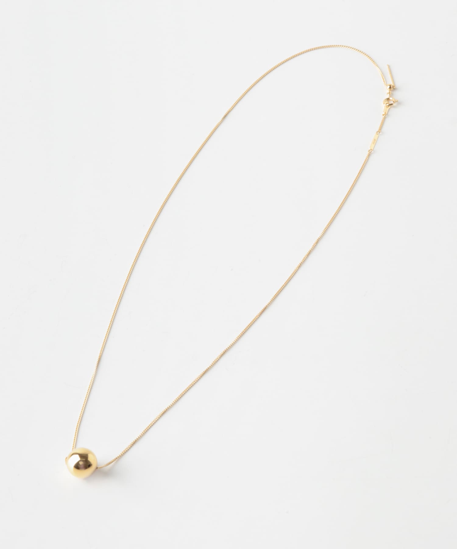 PLOW　BALLOON NECKLACE GOLD -