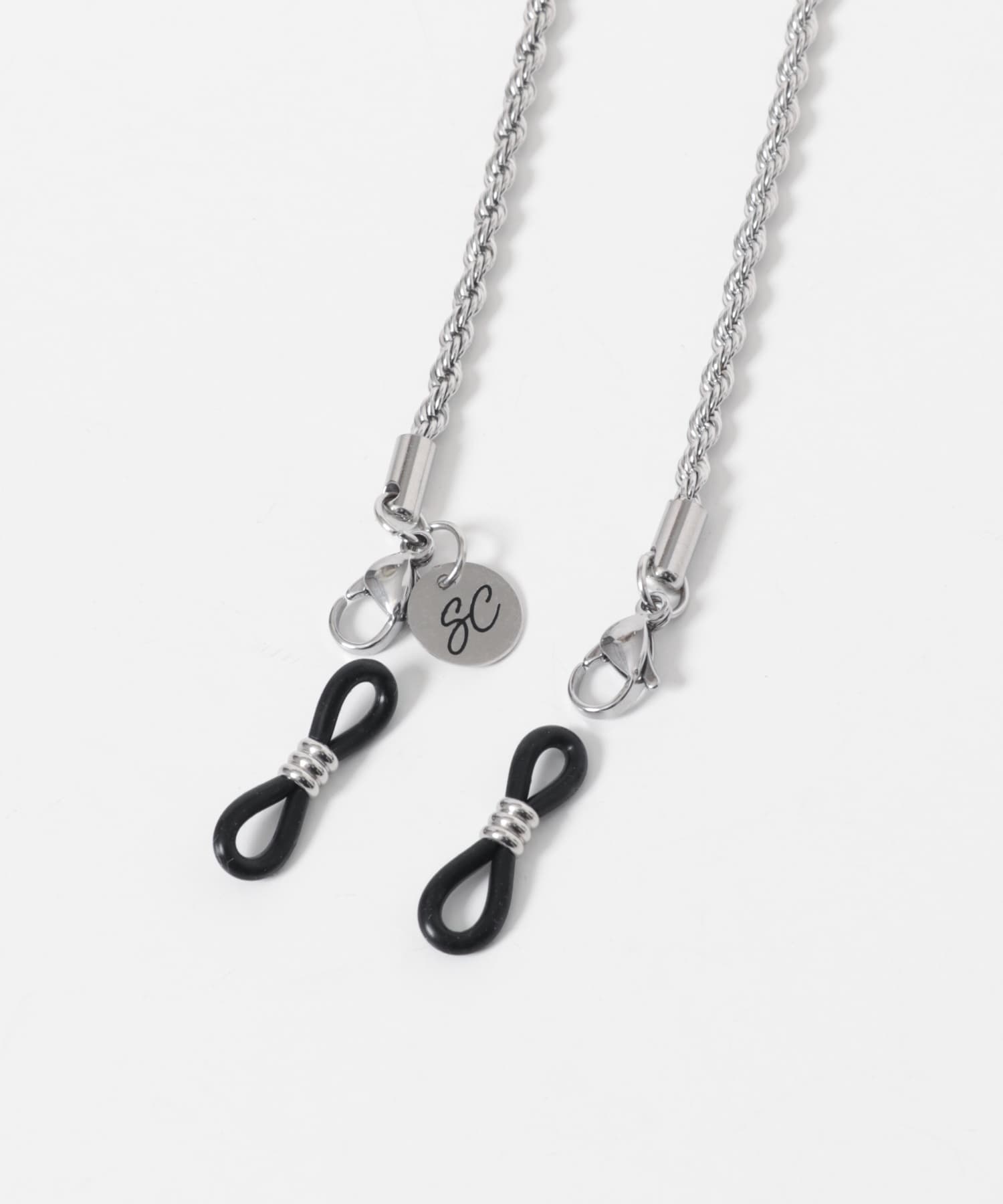 SUNNY CORDS　EYEWEAR CHAIN5 SILVER -