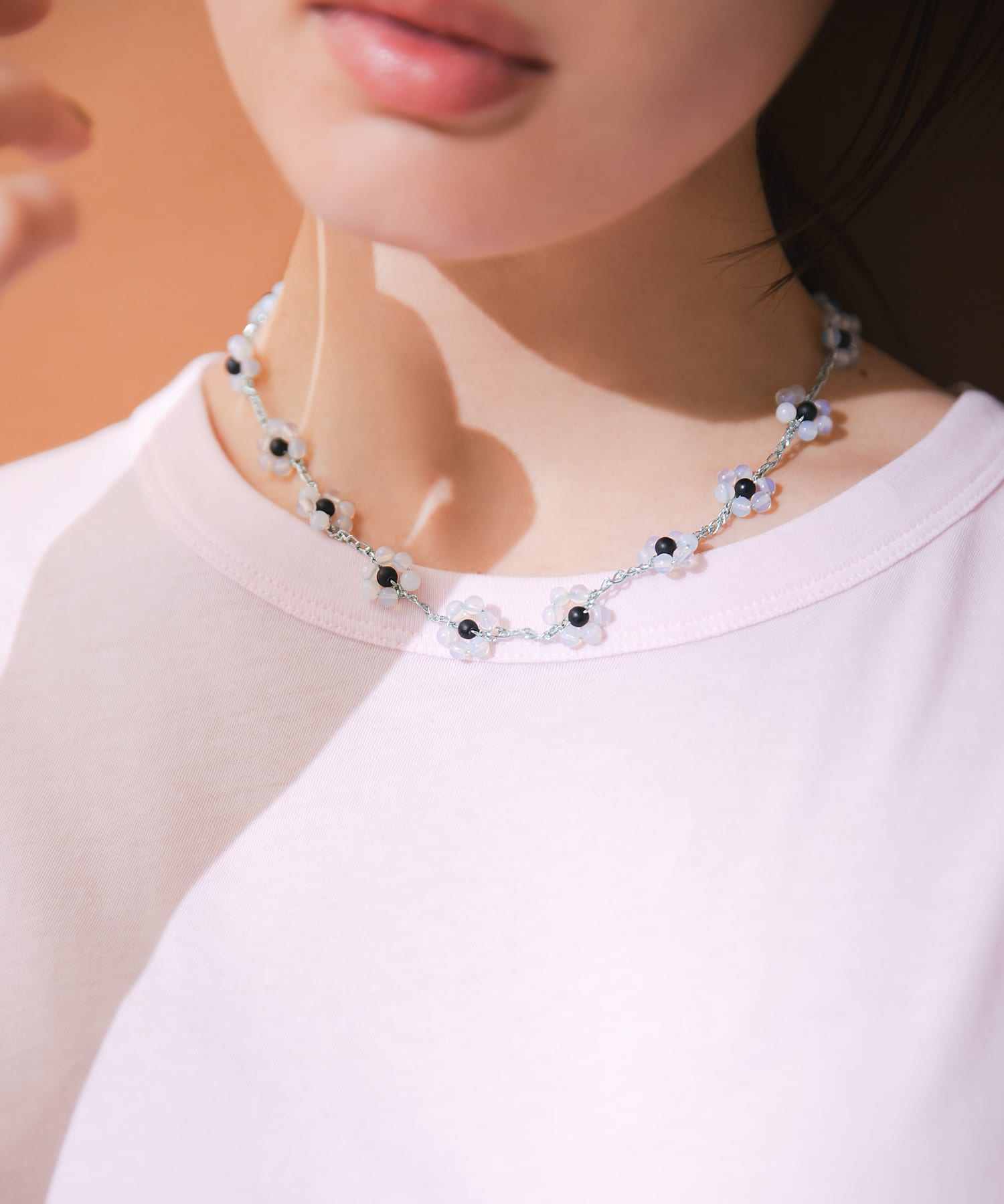 PROTCOL　FLOWER NECKLACE