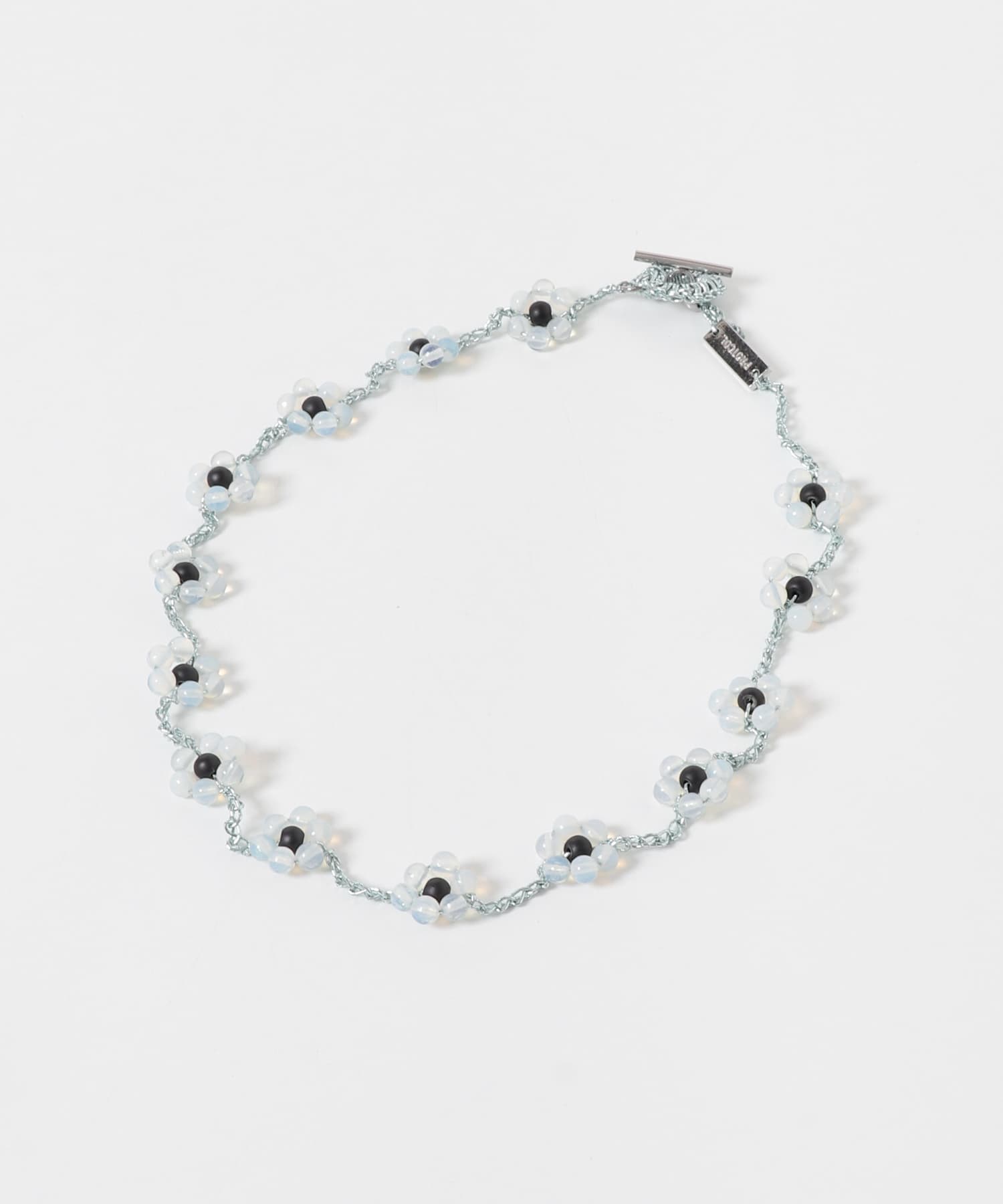 PROTCOL　FLOWER NECKLACE MINT -