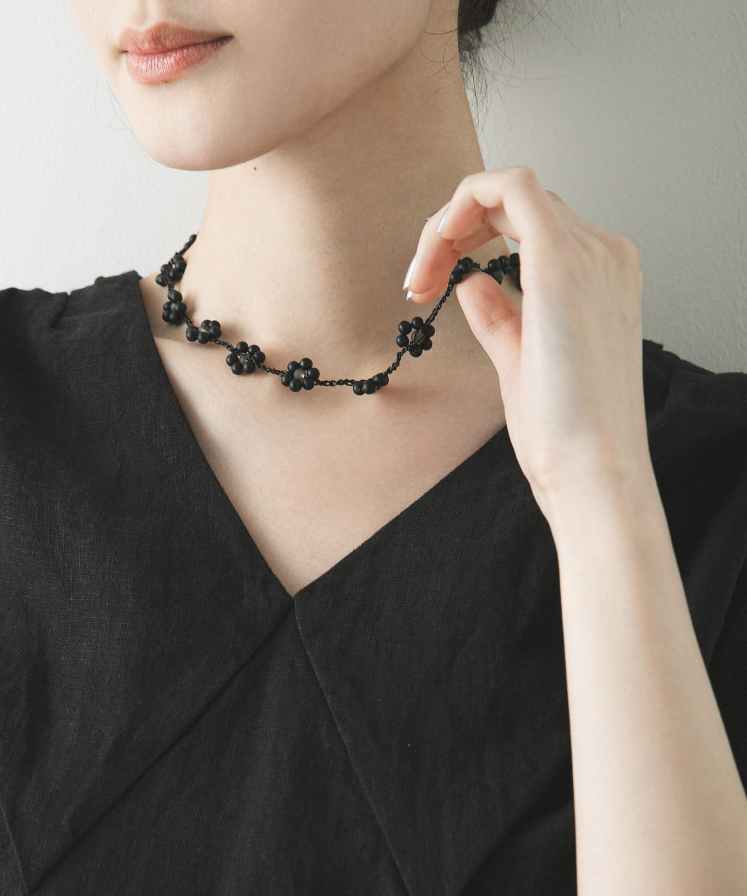 PROTCOL　FLOWER NECKLACE