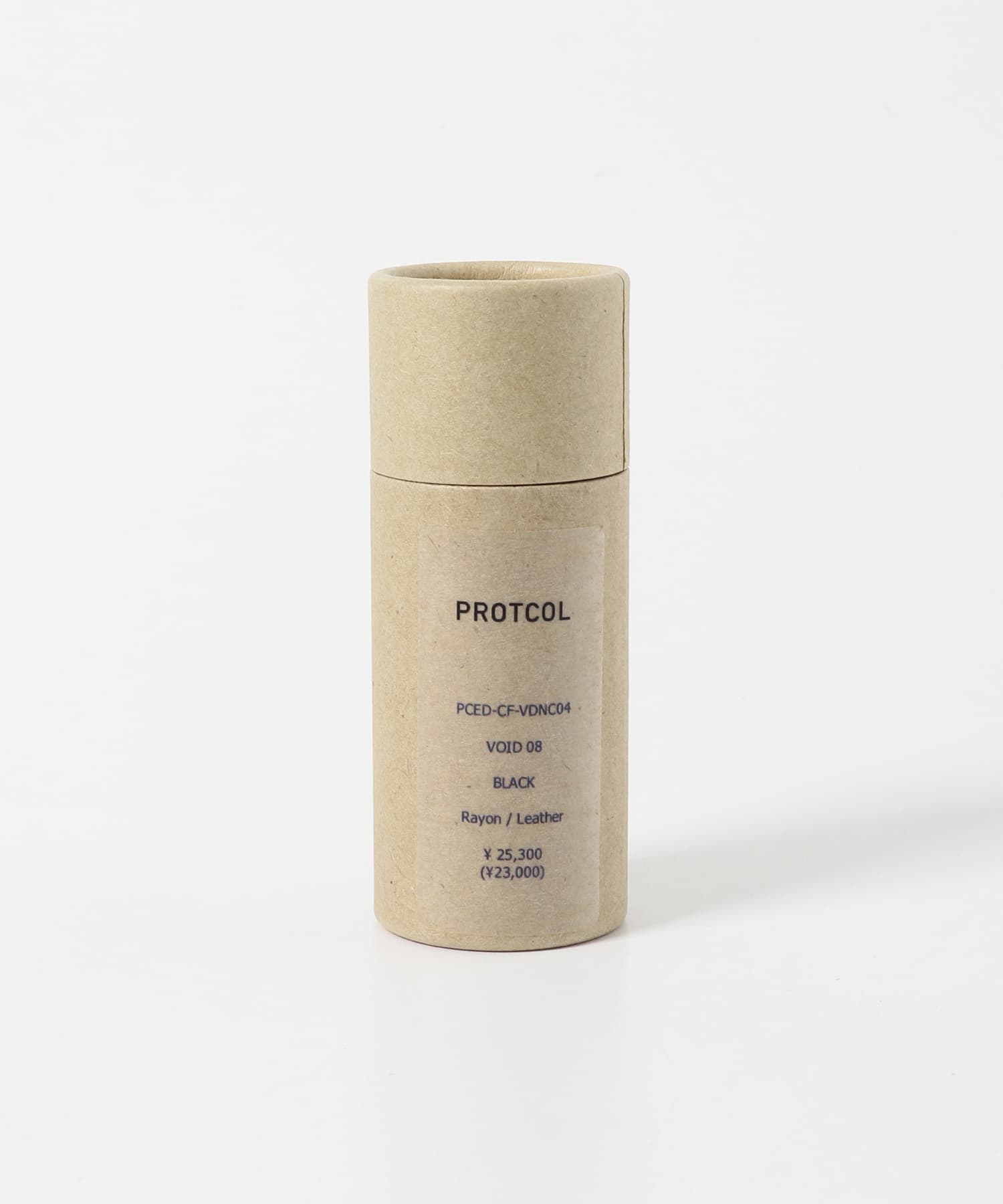 PROTCOL　VOID 8 NECKLACE BLACK -