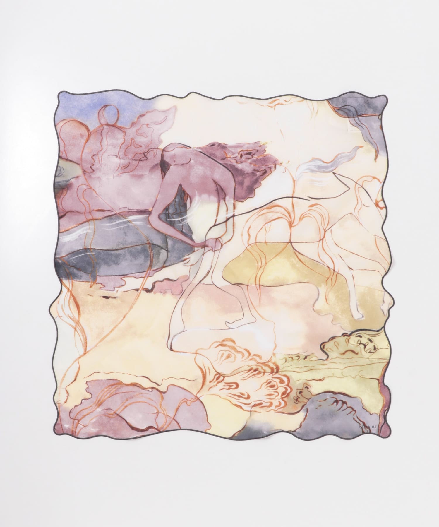 LEMAIRE　AQUAREL IRREGULIE SCARF MULTI -