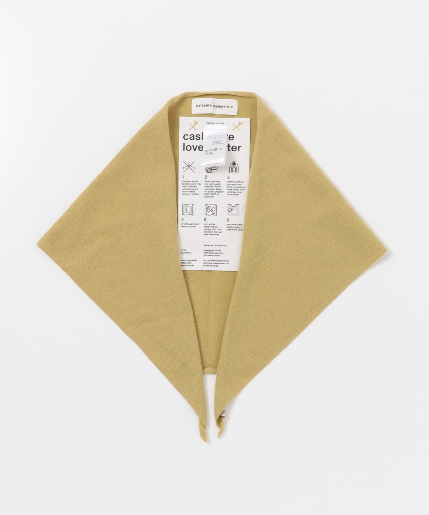 Extreme Cashmere　BANDANA