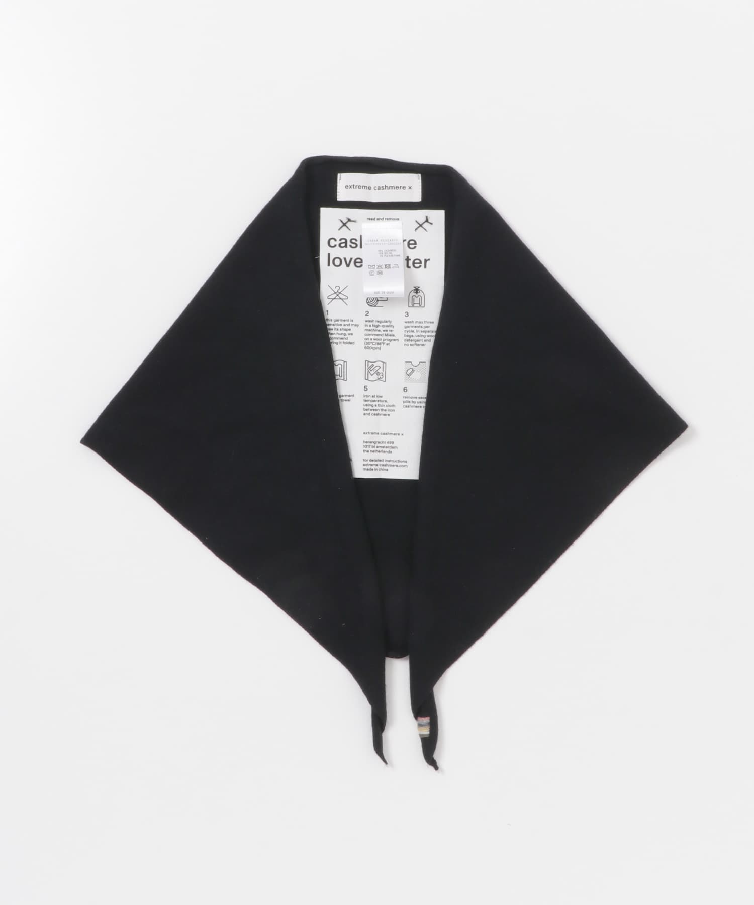 Extreme Cashmere　BANDANA RAVEN -