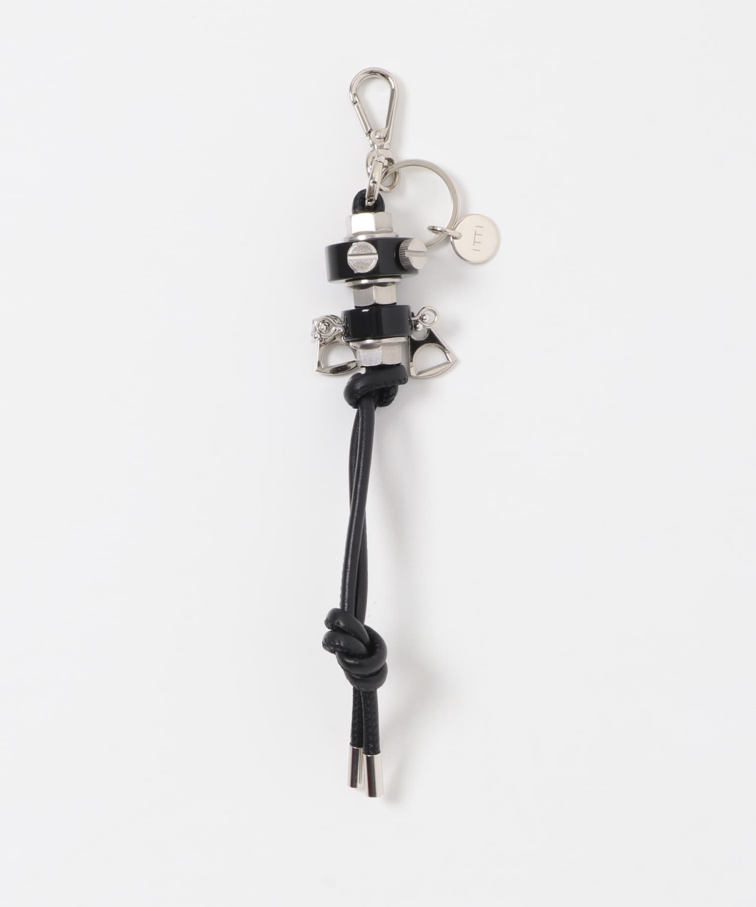 ITTI　CRISTY ROBOT KNOT CHARM BLACK -