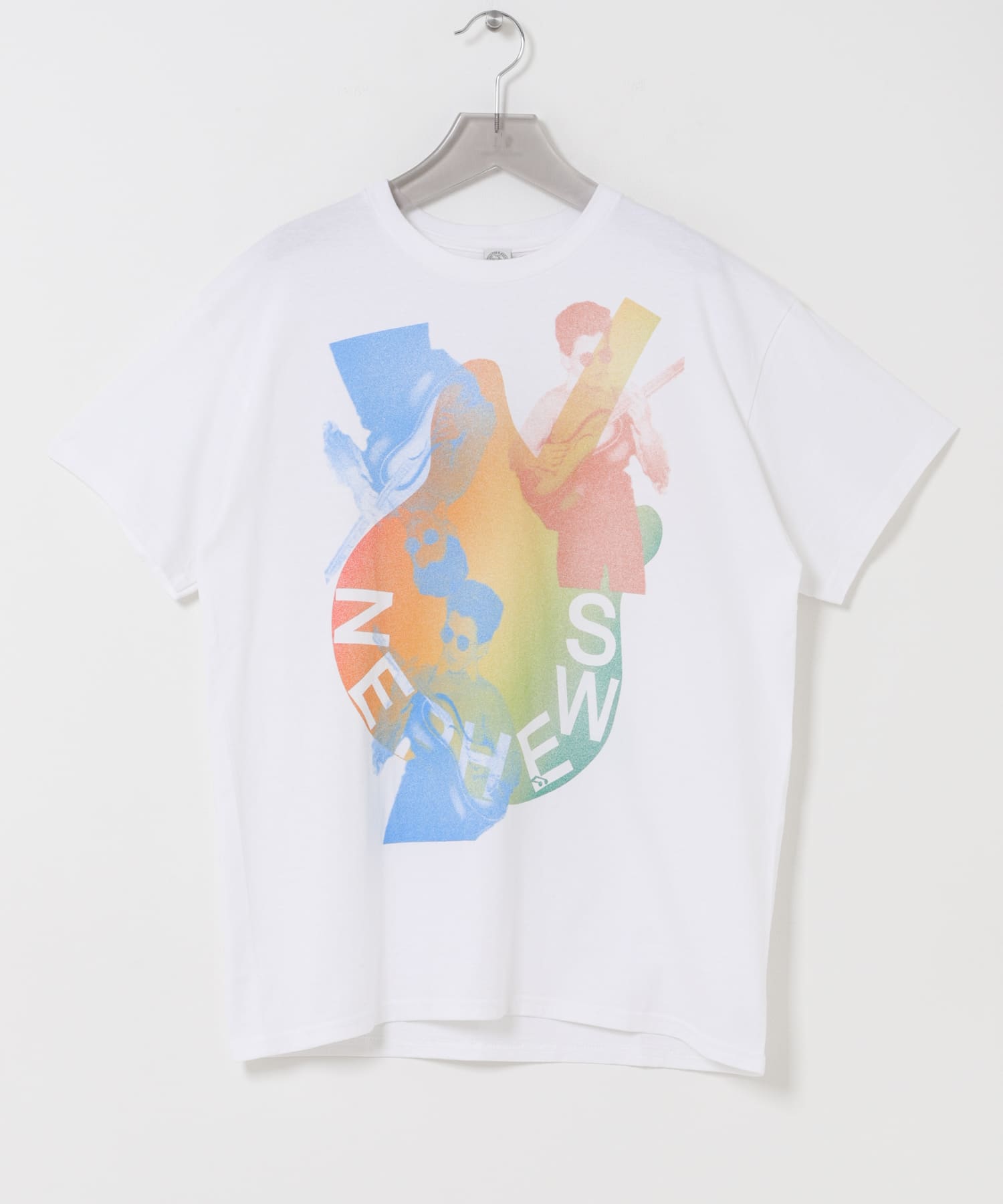 The DUFFER N NEPHEWS MESH FOOTBALL T-SHIRTS(S WHITE): トップス