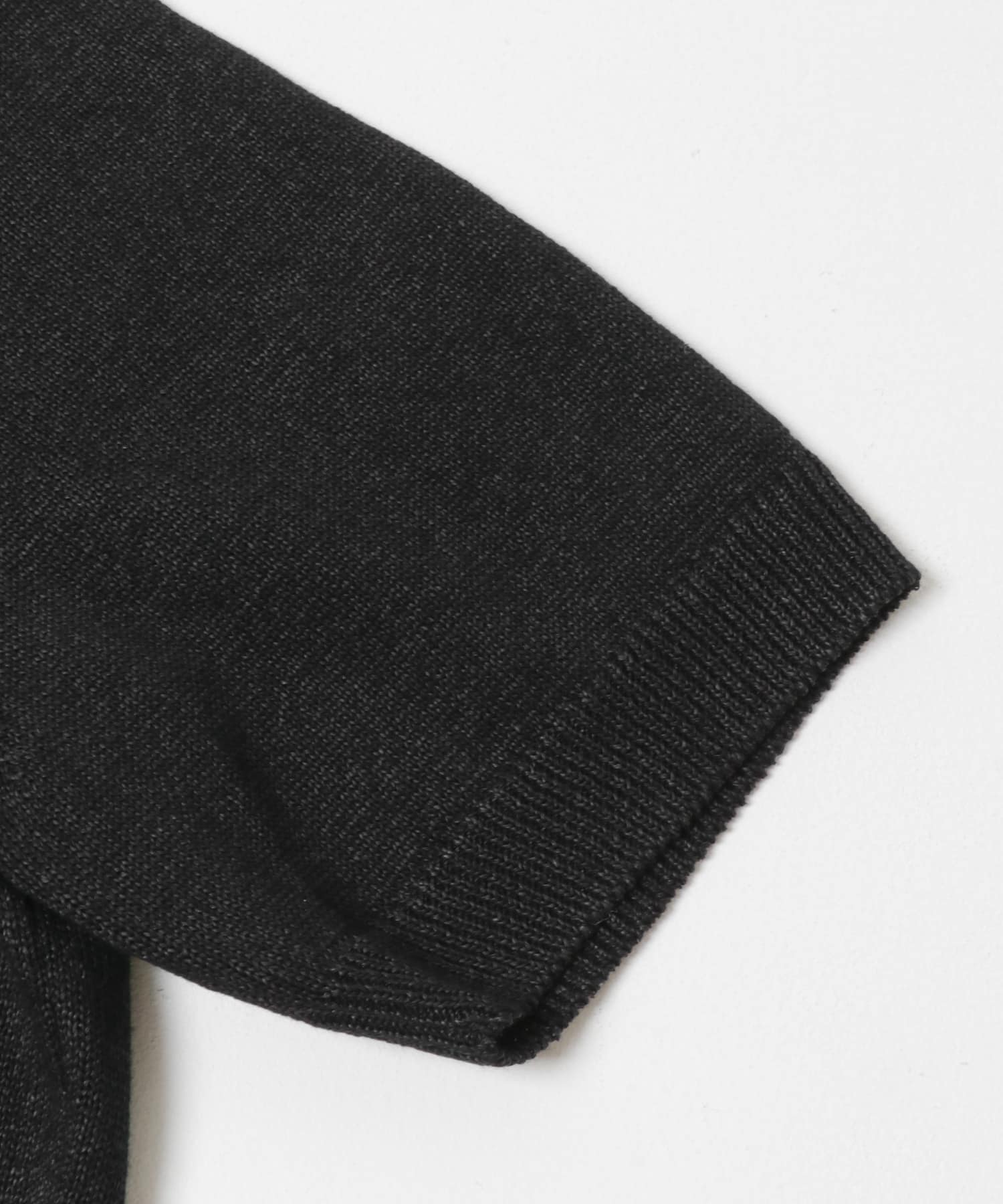 PURLAM　WASHI M-G TENJIKU CREW-NECK SHORT-SLEEVE BLACK 2