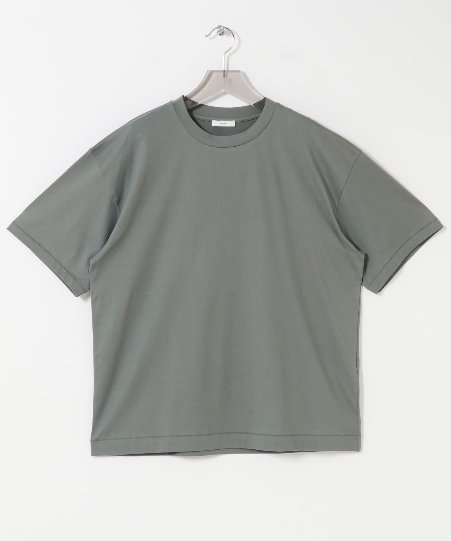 ATON　SUVIN 60/2 OVERSIZED T-SHIRTS