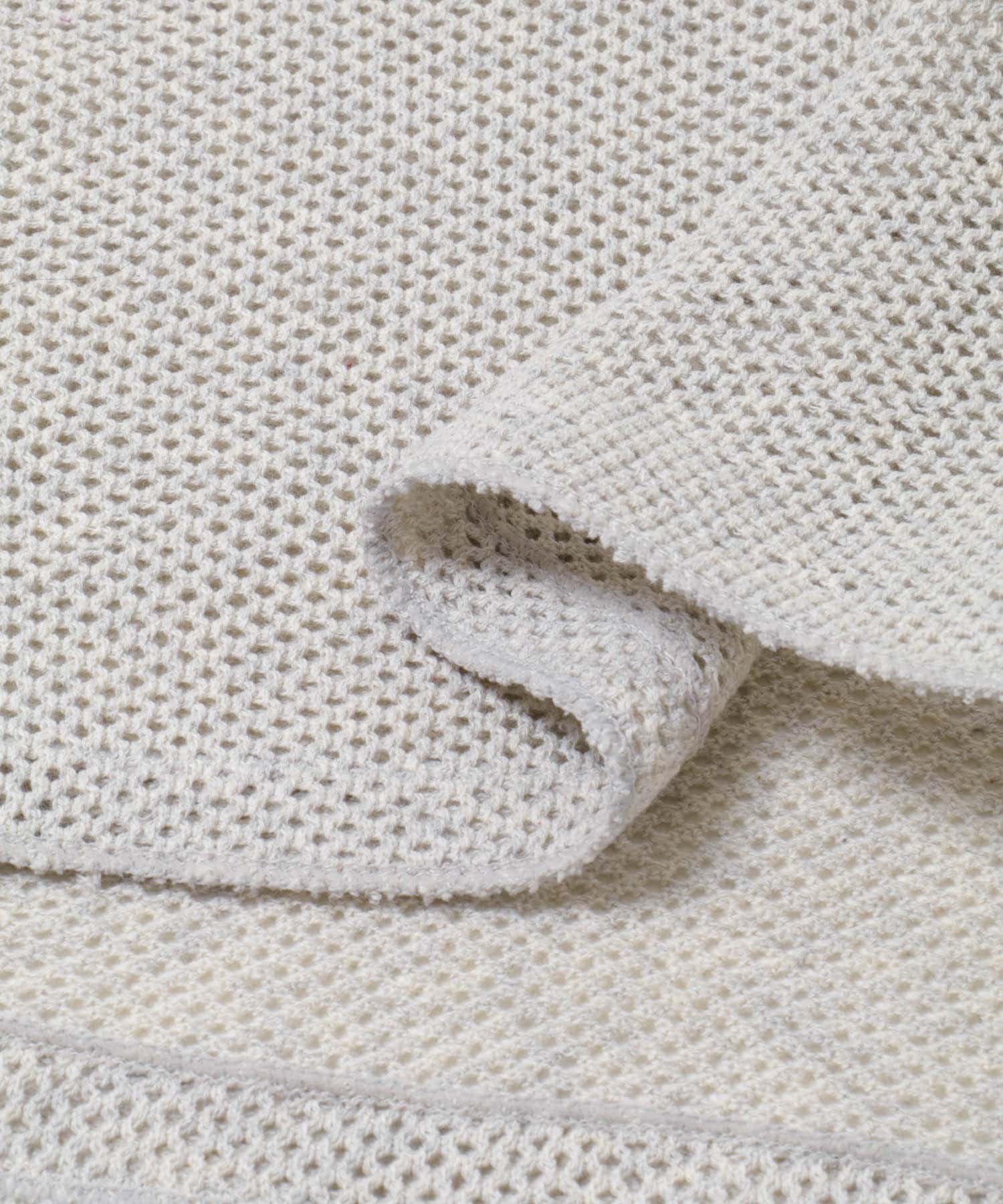 SEVEN BY SEVEN　FOOTBALL KNIT T-SHIRTS LONG-SLEEVE 030 WHITE M