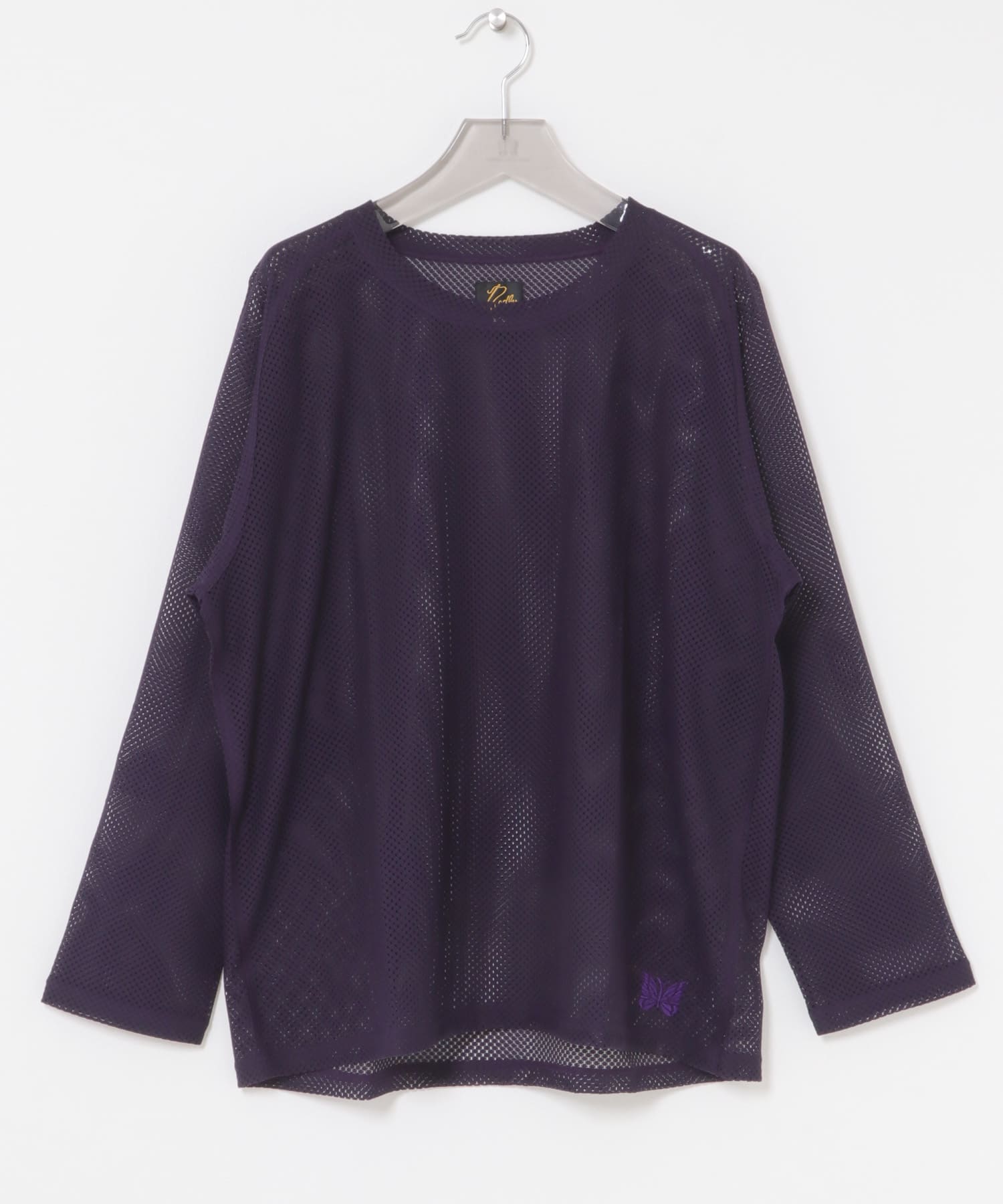 Needles　LONG-SLEEVE U-NECK LACE T-SHIRTS