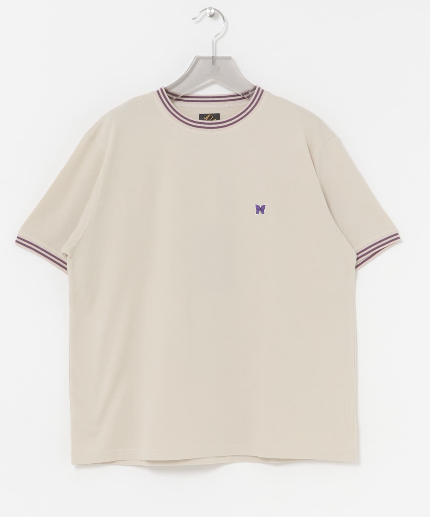 Needles　RINGER T-SHIRTS BEIGE S