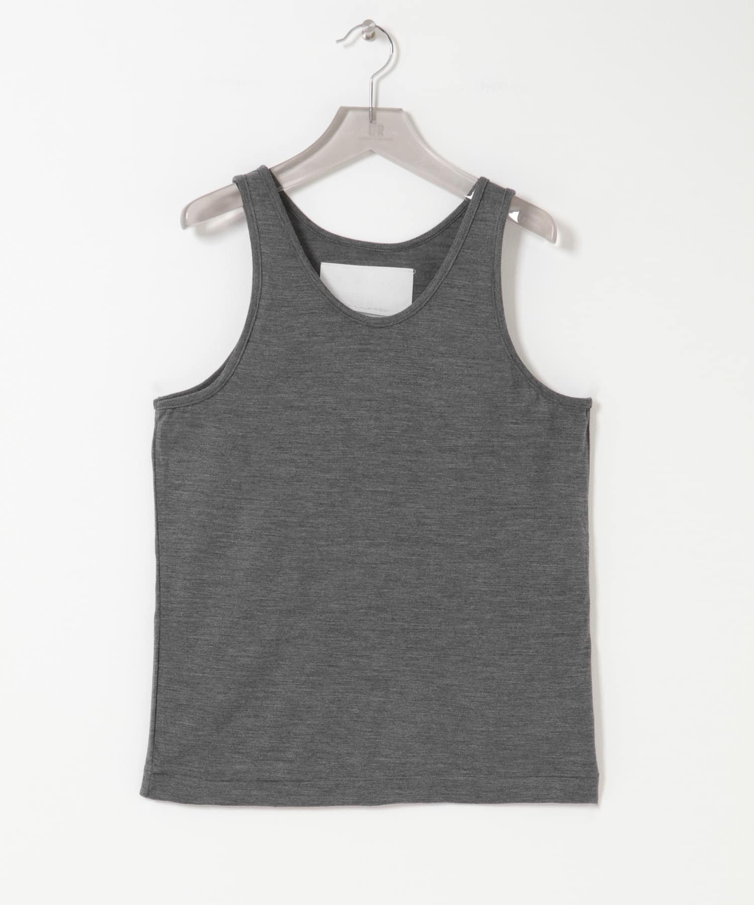 nonnotte　STANDARD TANK TOP CHARCOAL 4