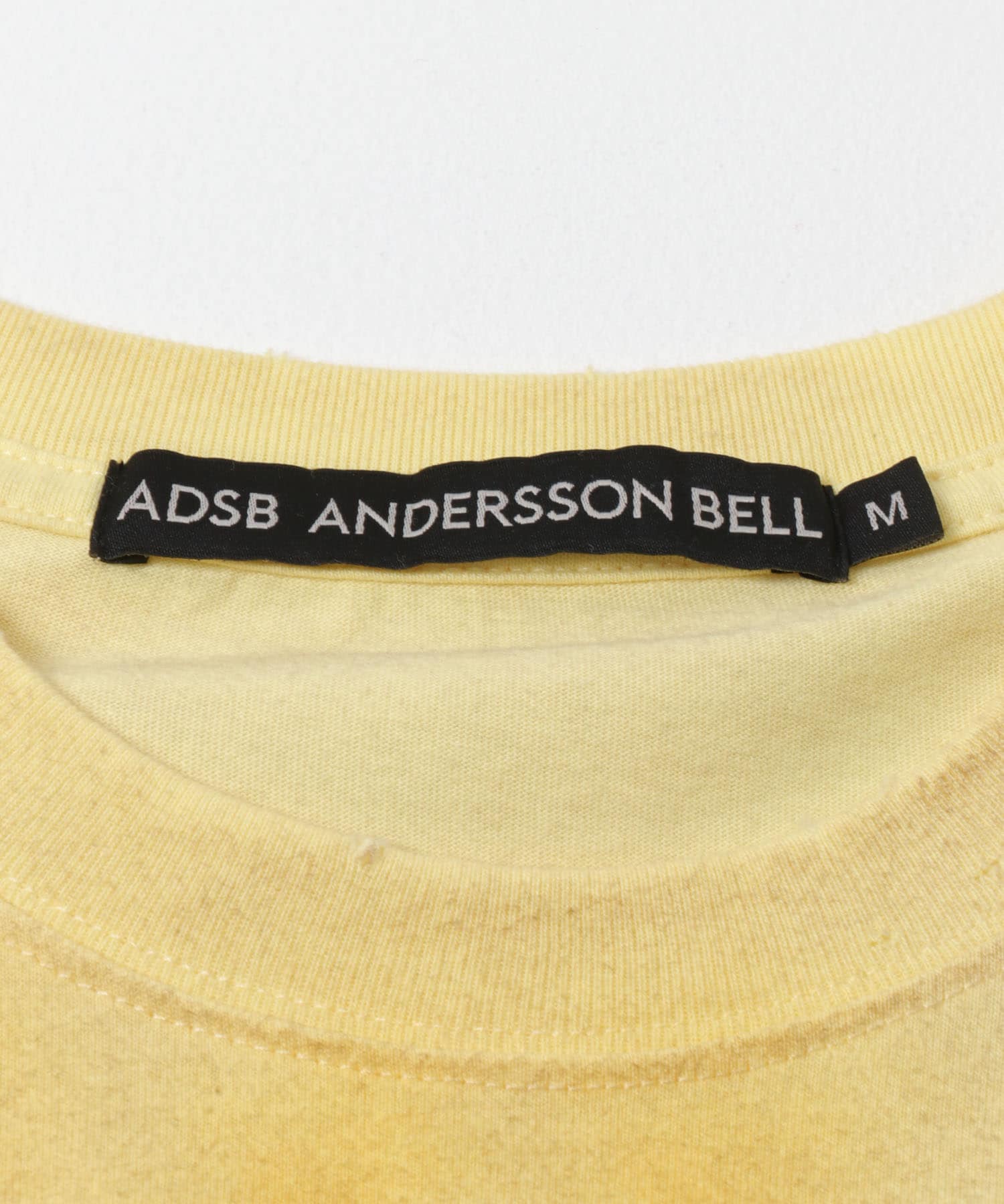 Andersson Bell　UNS ALIEN MACHINERY T-SHIRTS YELLOW M