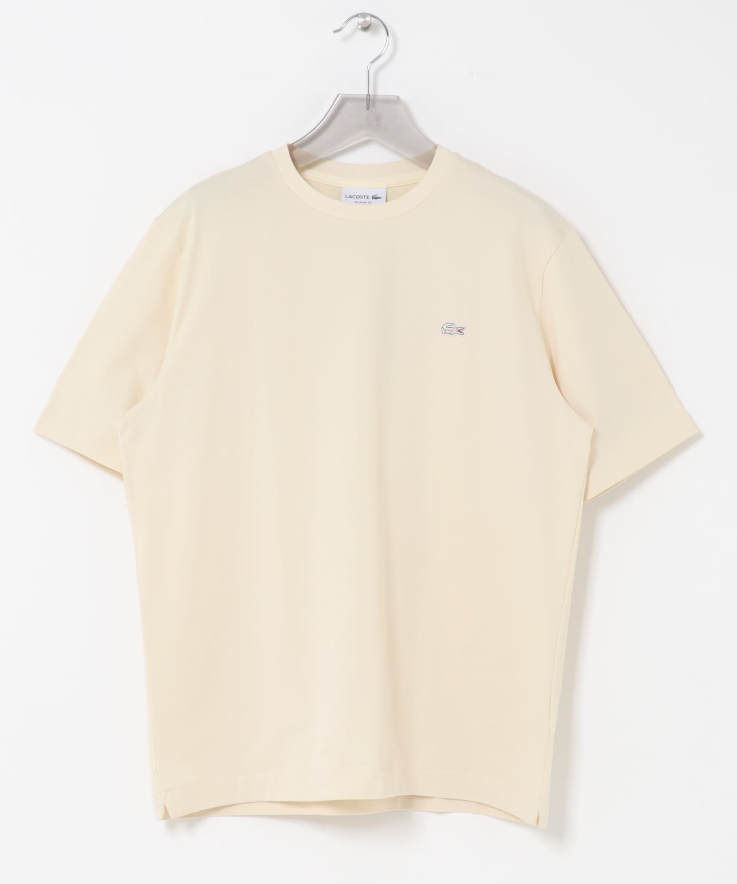 LACOSTE　アウトラインクロッククルーネックTシャツ N.CLAIR 4