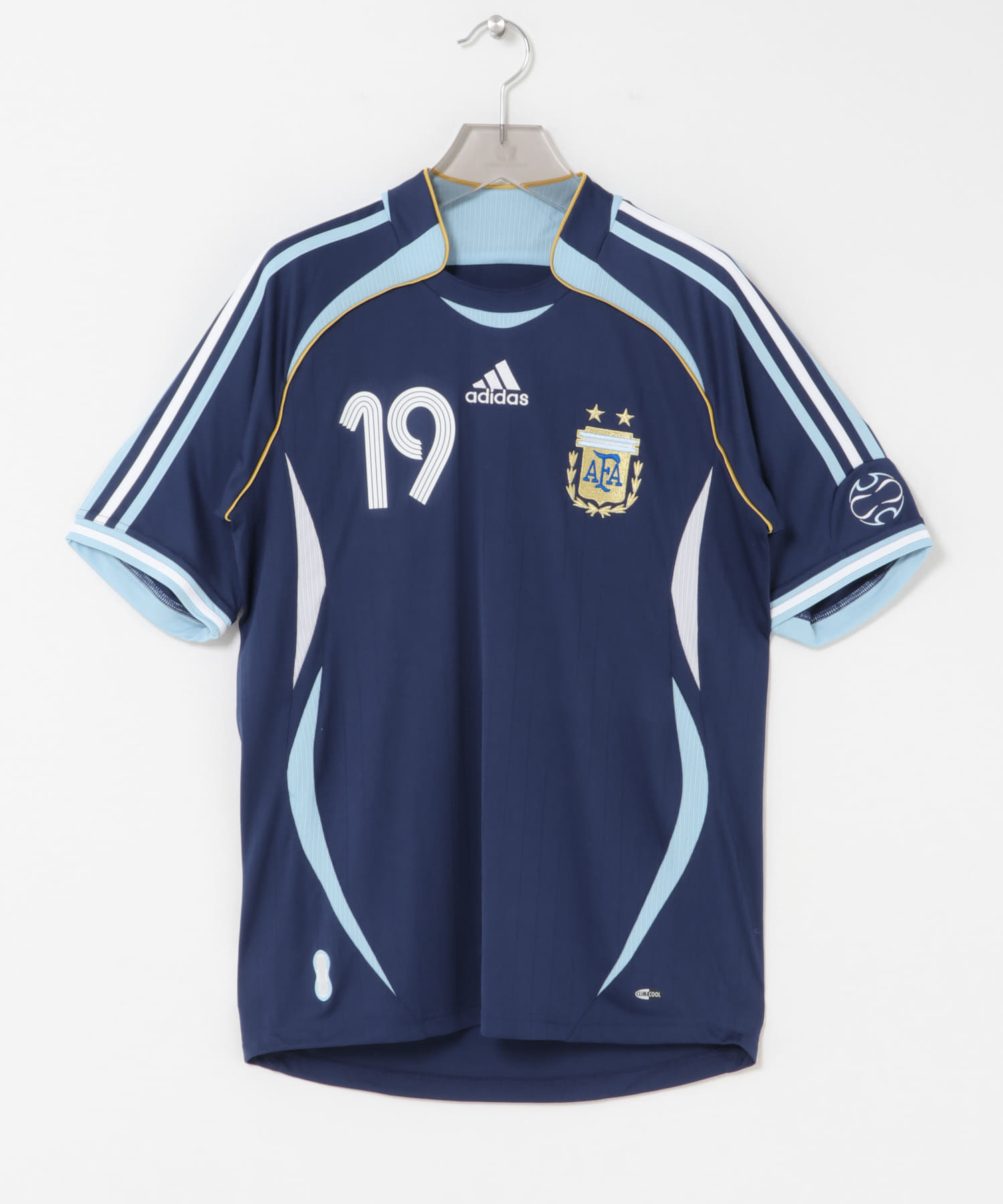 adidas　アルゼンチン代表 2006 アウェイ ユニフォーム メッシ19