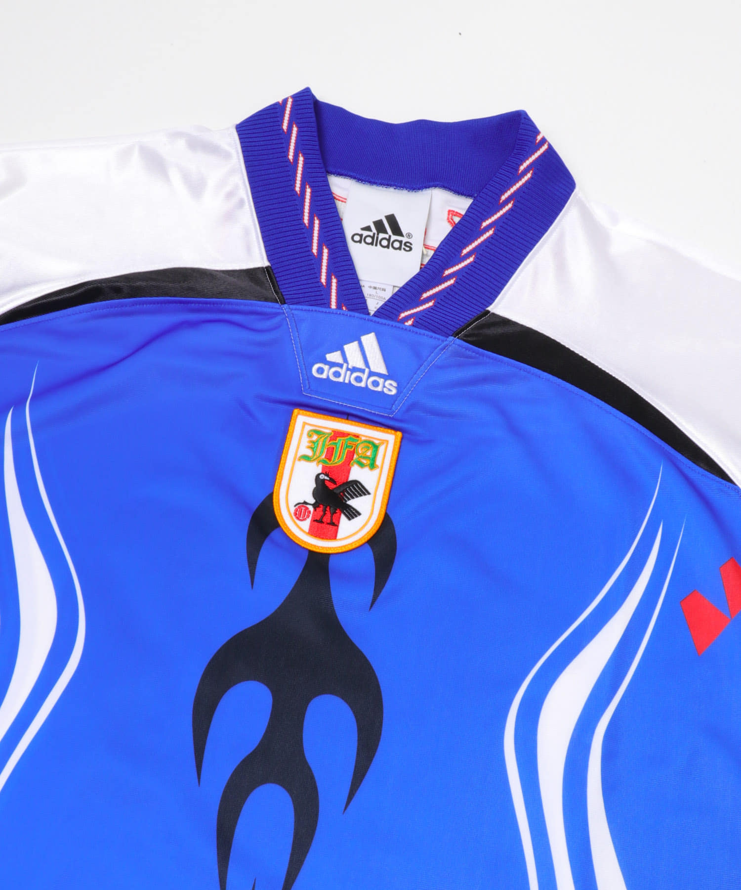 adidas　ブリングバック リミックス アディダス サッカー日本代表 ジャージ BL/WH/RE XL