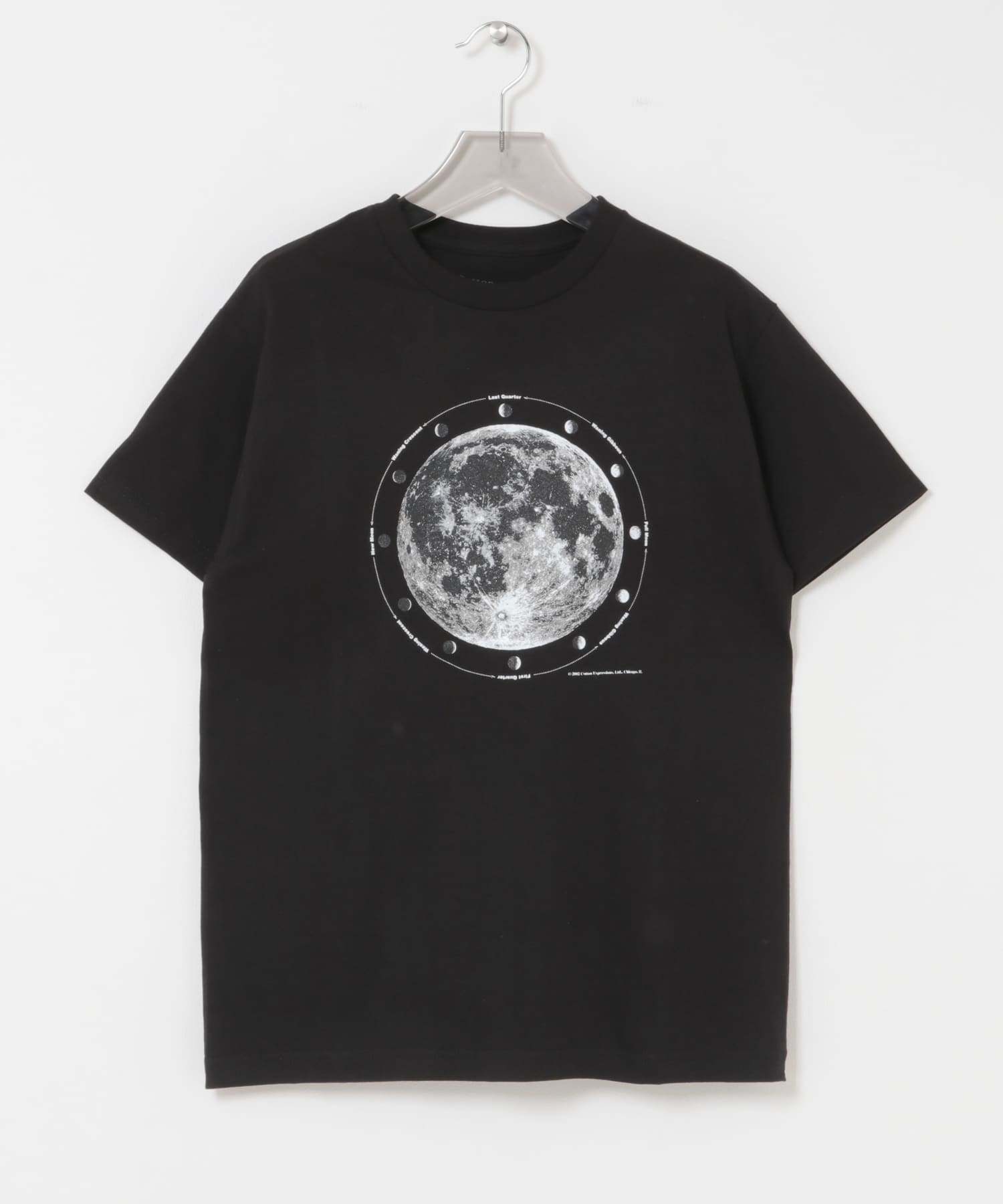 Cotton Expressions　MOON PHASES T-SHIRTS BLACK M