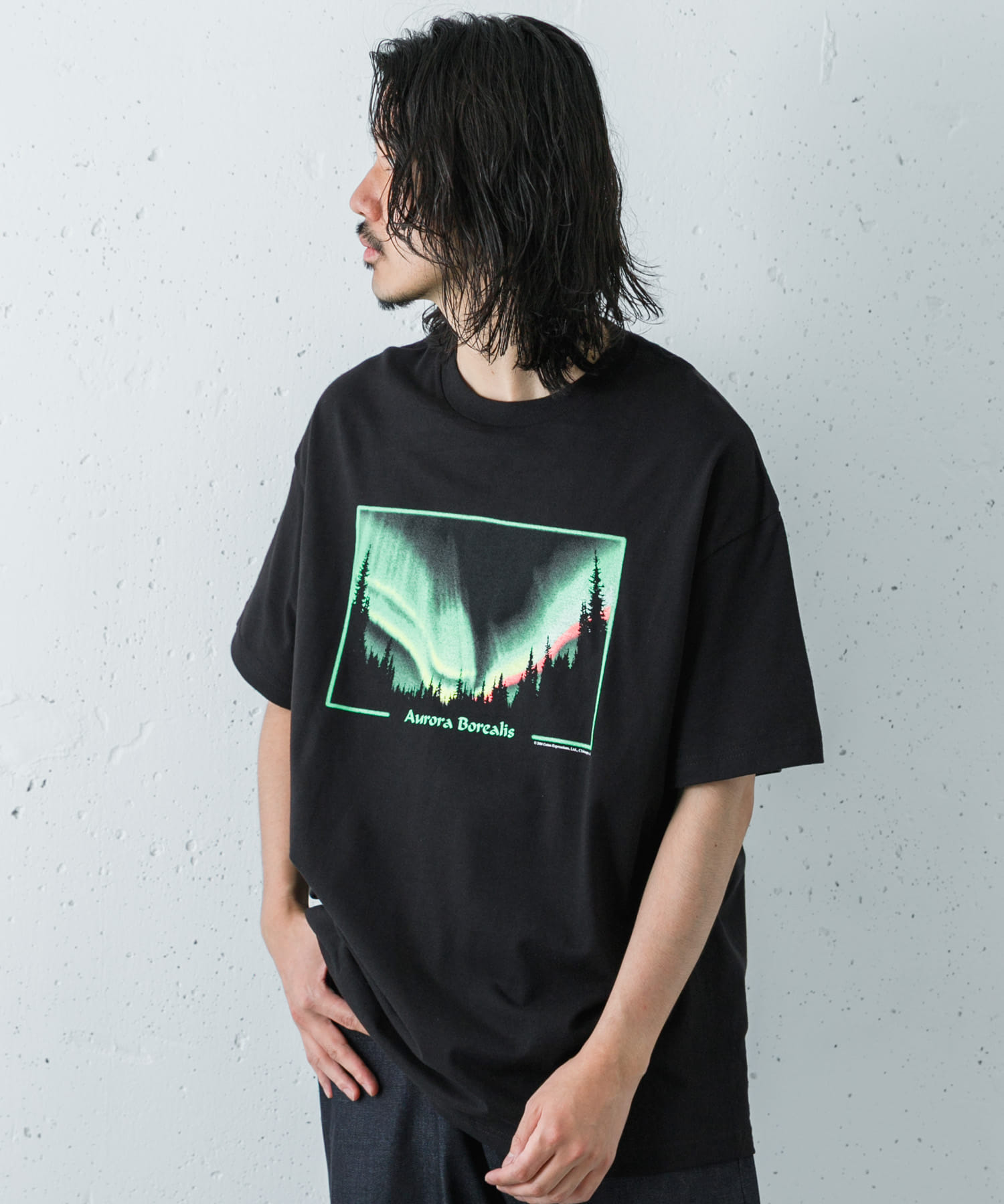 Cotton Expressions AURORA T-SHIRTS(M BLACK): トップス｜URBAN