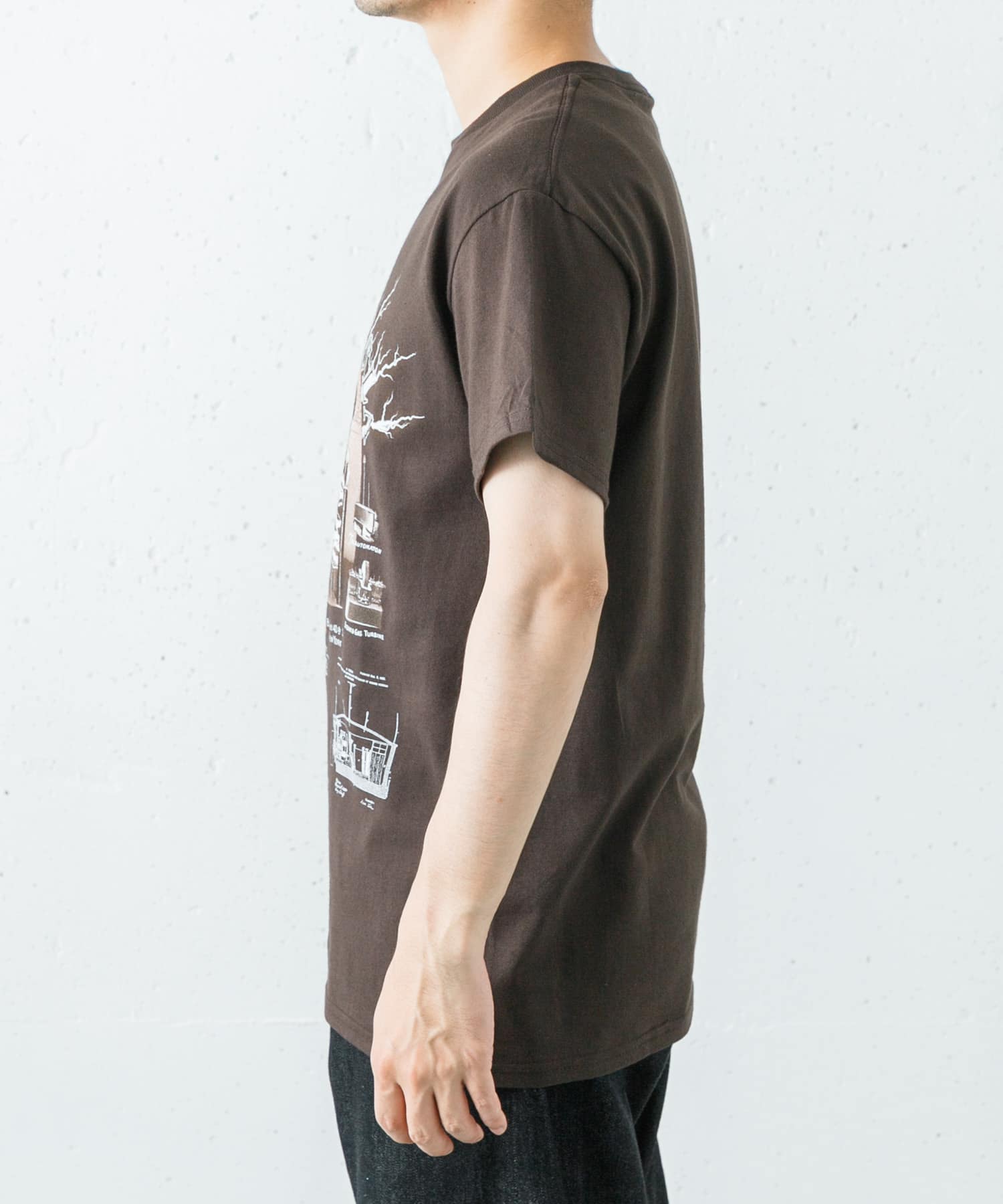 Cotton Expressions TESLA T-SHIRTS(M CHOCOLATE): トップス｜URBAN