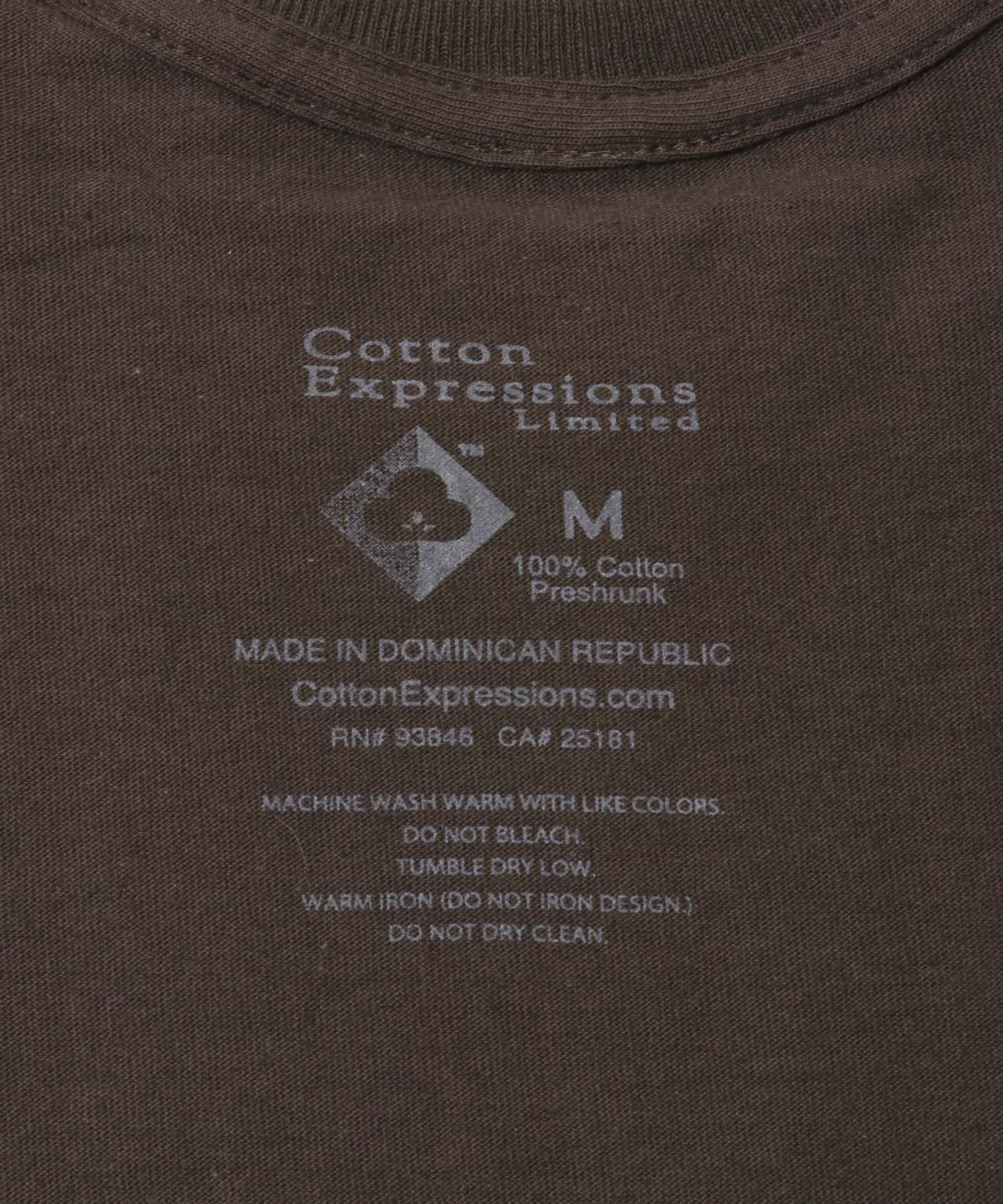 Cotton Expressions　TESLA T-SHIRTS CHOCOLATE M
