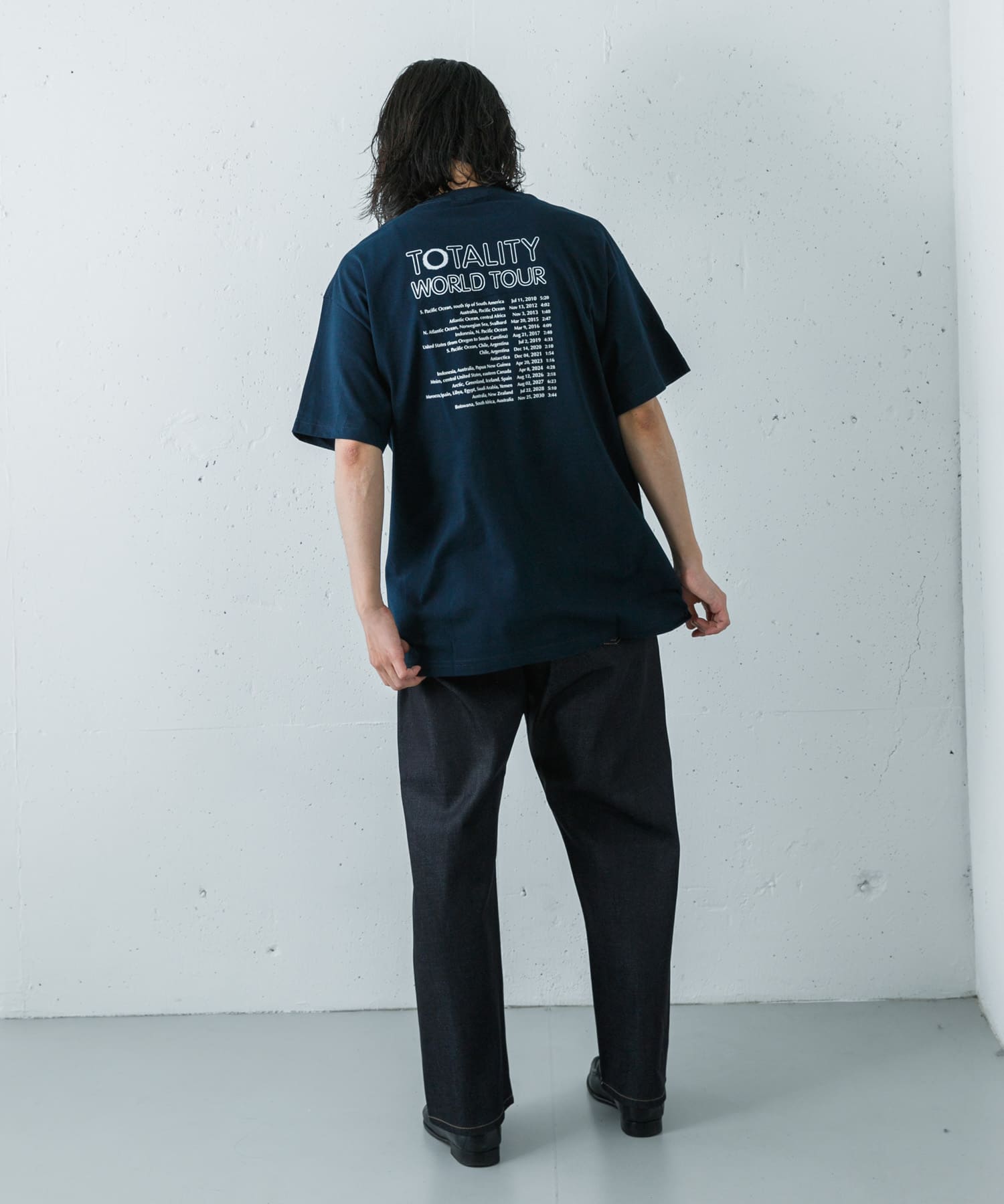 身長：180cm サイズ：XL