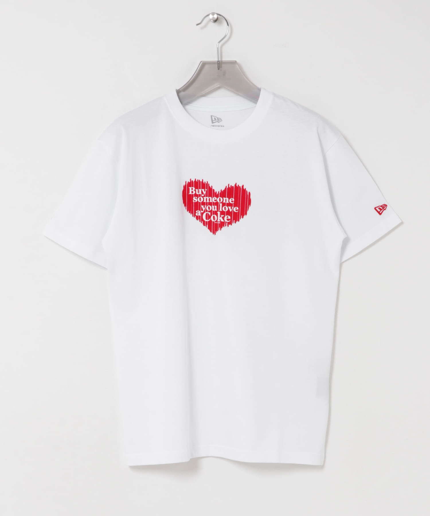 New Era　SHORT-SLEEVE COTTON T-SHIRTS COLA BY KAWAMURA BIGH WHI