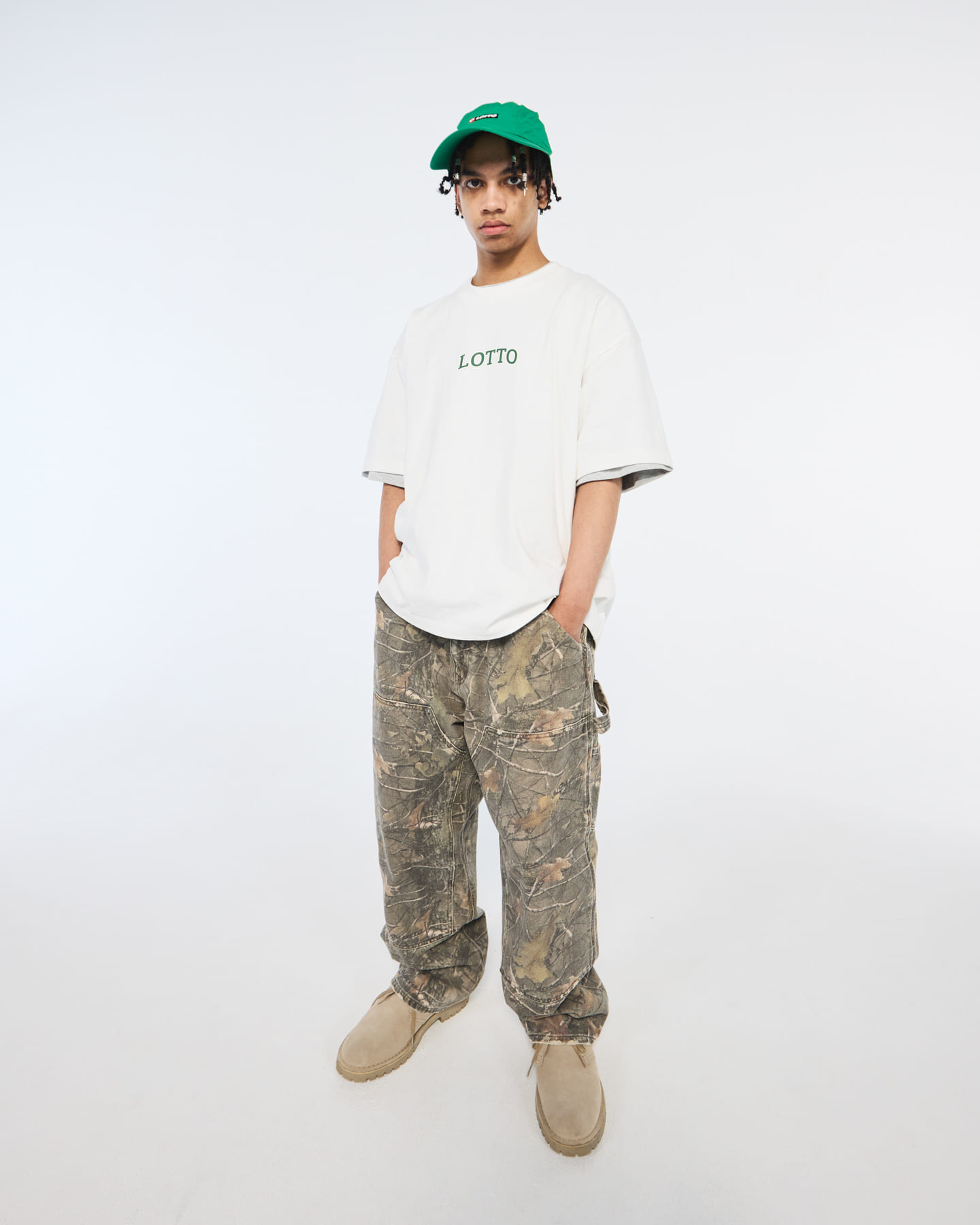 LOTTO　ARCH LOGO SHORT-SLEEVE T-SHIRTS