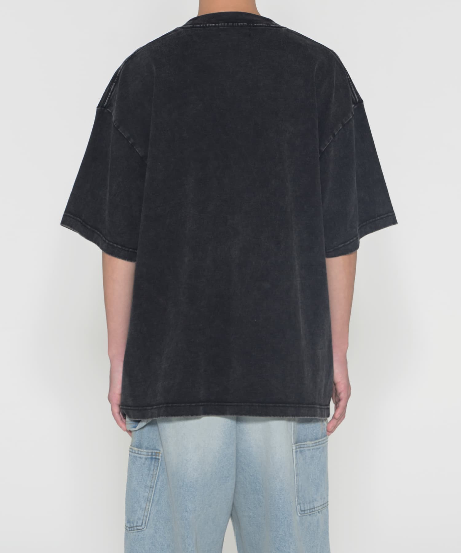 LOTTO　ARCH LOGO SHORT-SLEEVE T-SHIRTS BLACK M