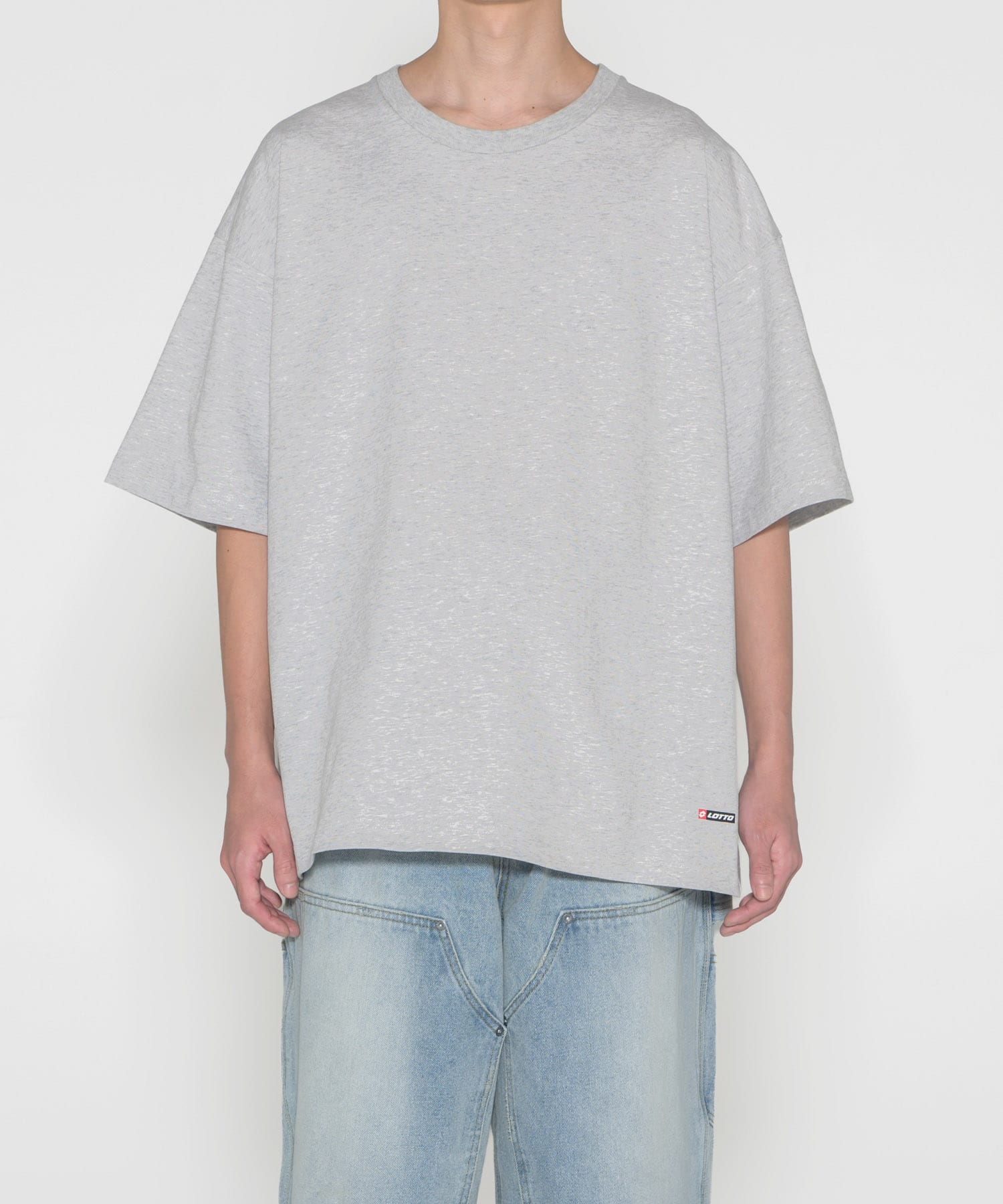 LOTTO　MULTI FUNCTION SHORT-SLEEVE T-SHIRTS GRAY M