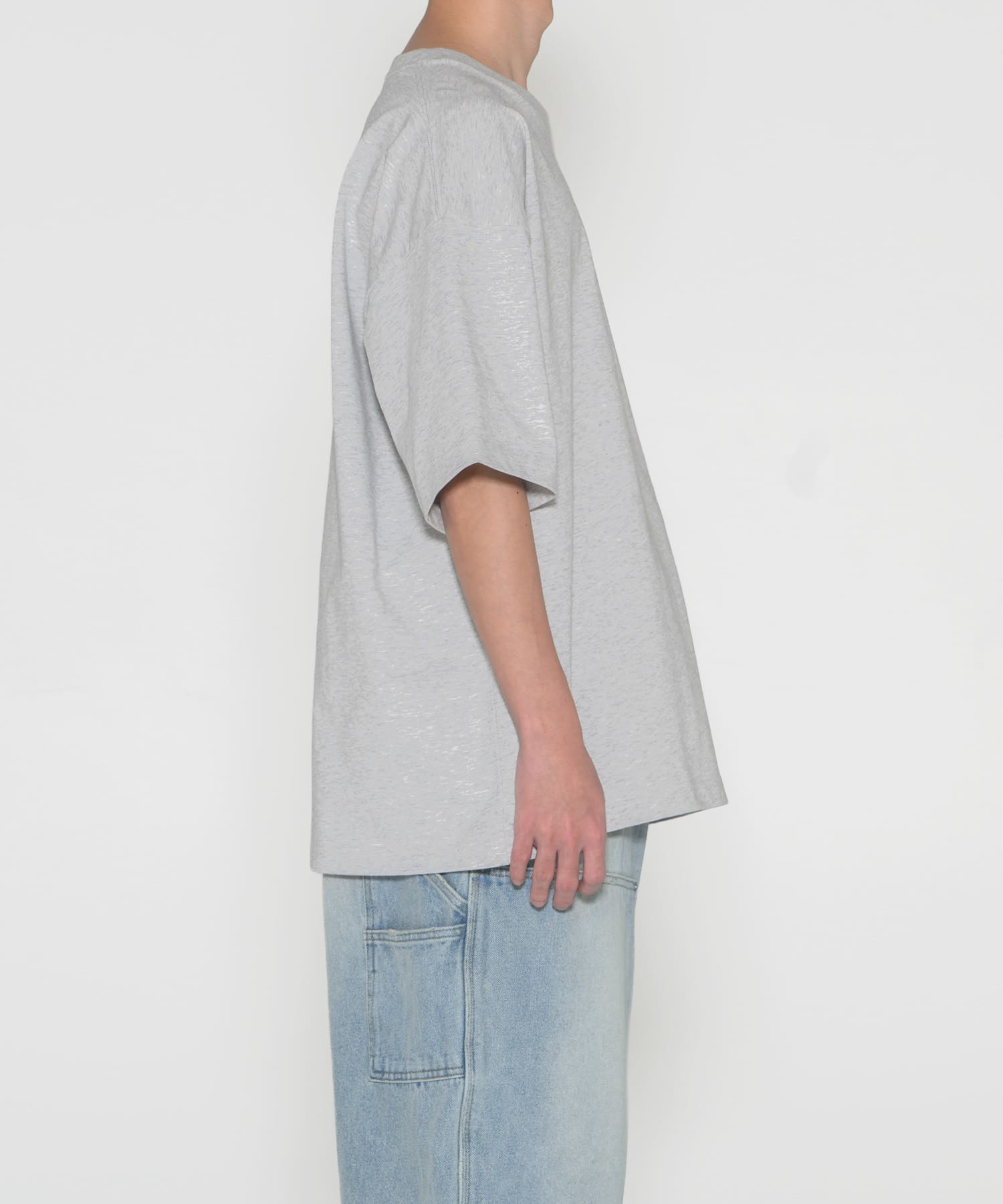 LOTTO　MULTI FUNCTION SHORT-SLEEVE T-SHIRTS GRAY M