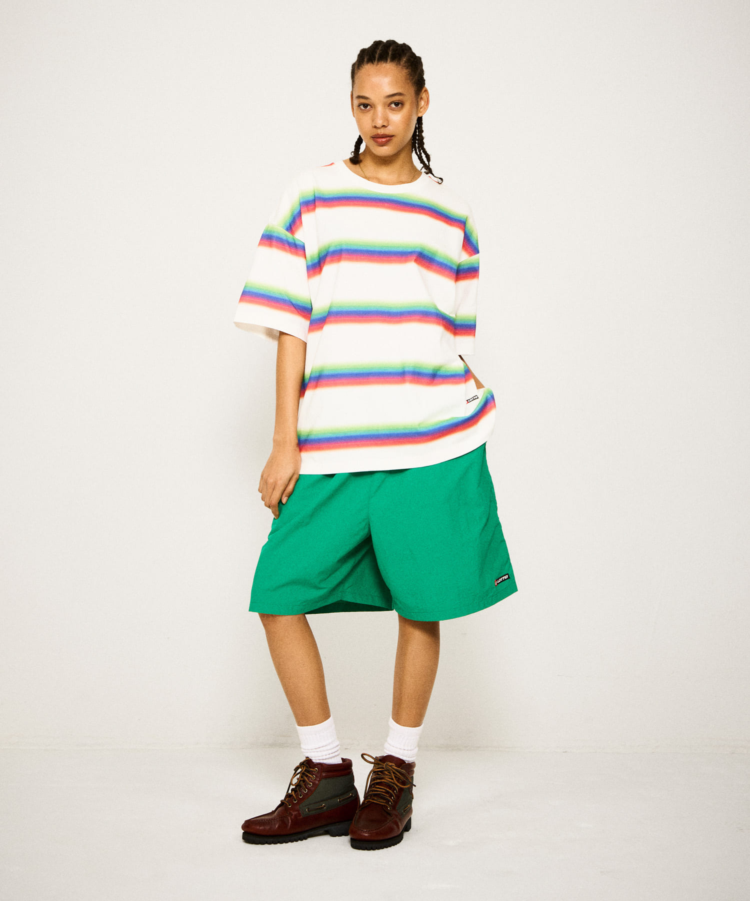 LOTTO　MULTI BORDER T-SHIRTS
