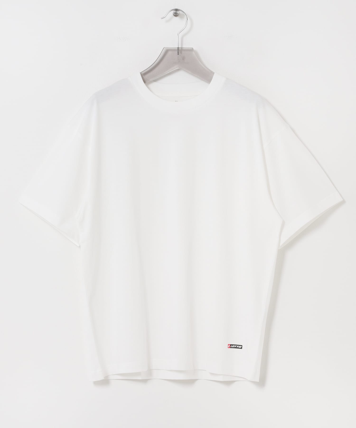 LOTTO　BOXY FIT COOL COTTON T-SHIRTS WHITE M