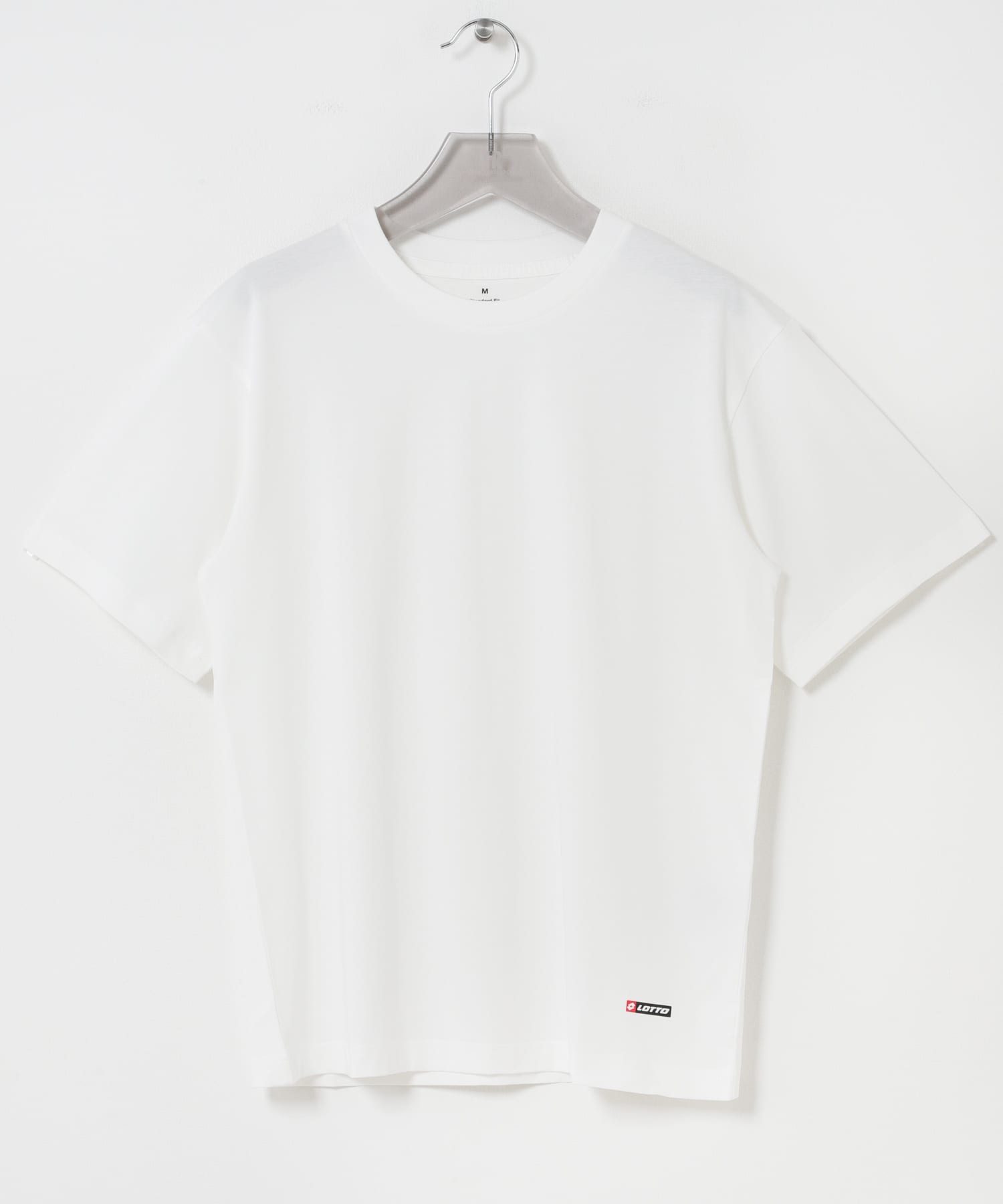 LOTTO　JUST FIT COOL COTTON T-SHIRTS WHITE M