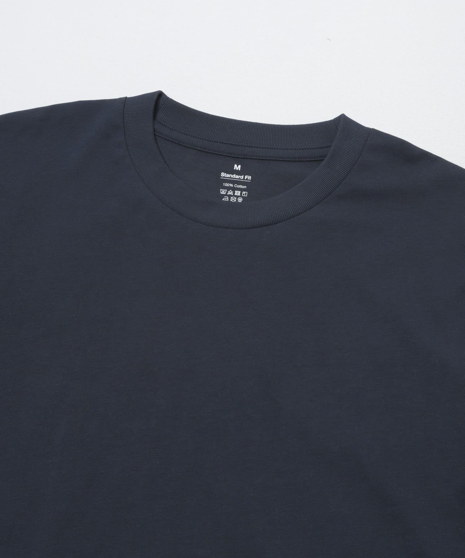 LOTTO　JUST FIT COOL COTTON T-SHIRTS NAVY M