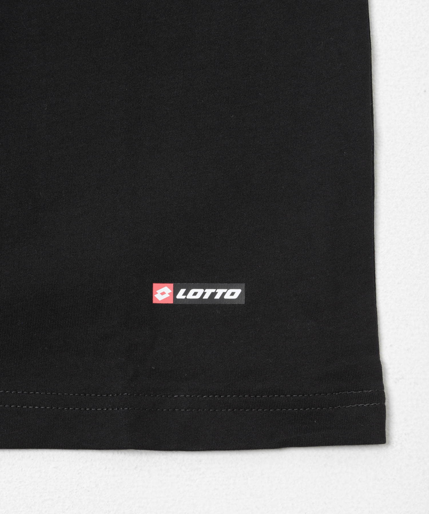 LOTTO　JUST FIT COOL COTTON T-SHIRTS BLACK M
