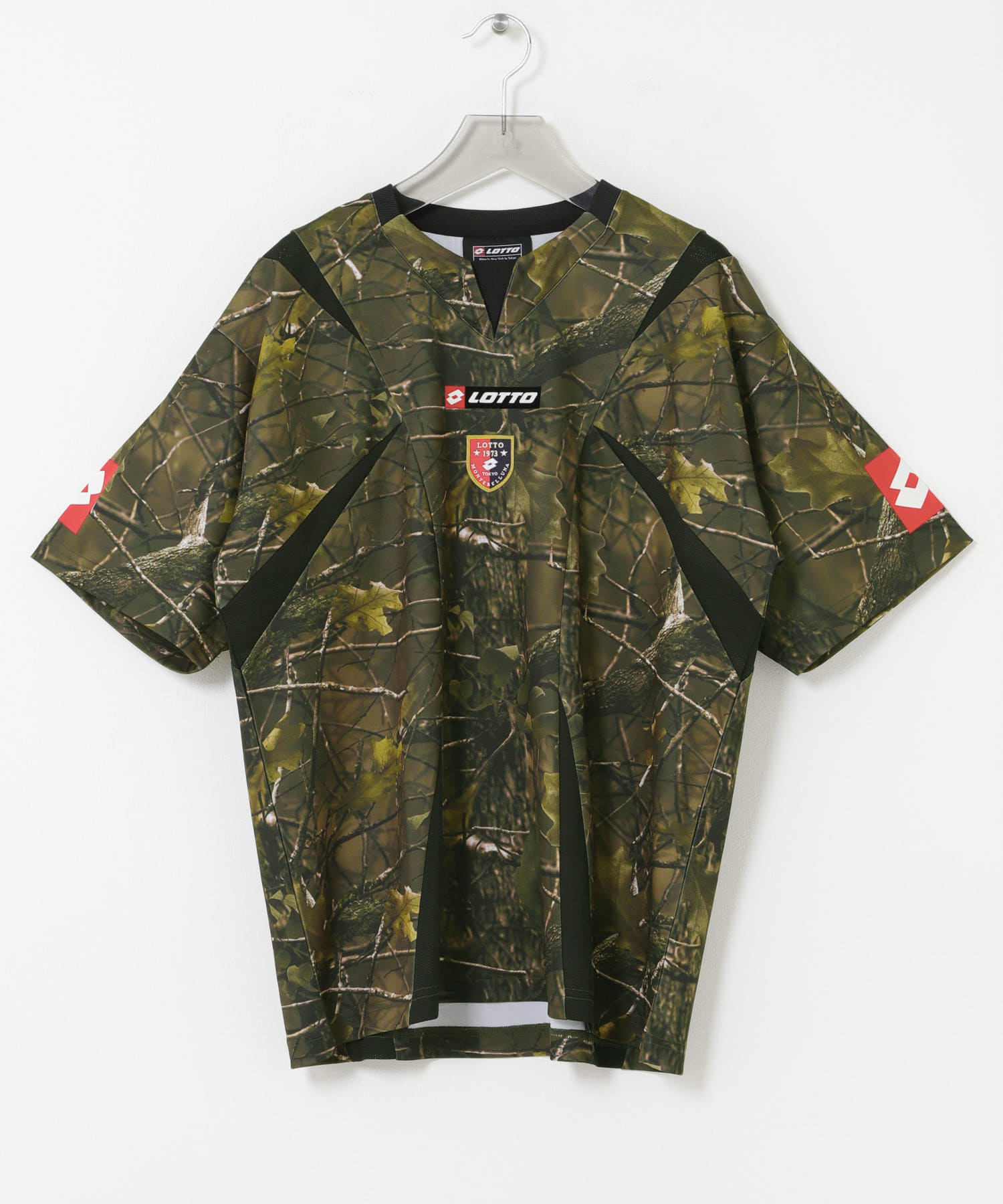 LOTTO　PANEL GAME SHIRTS CAMO M