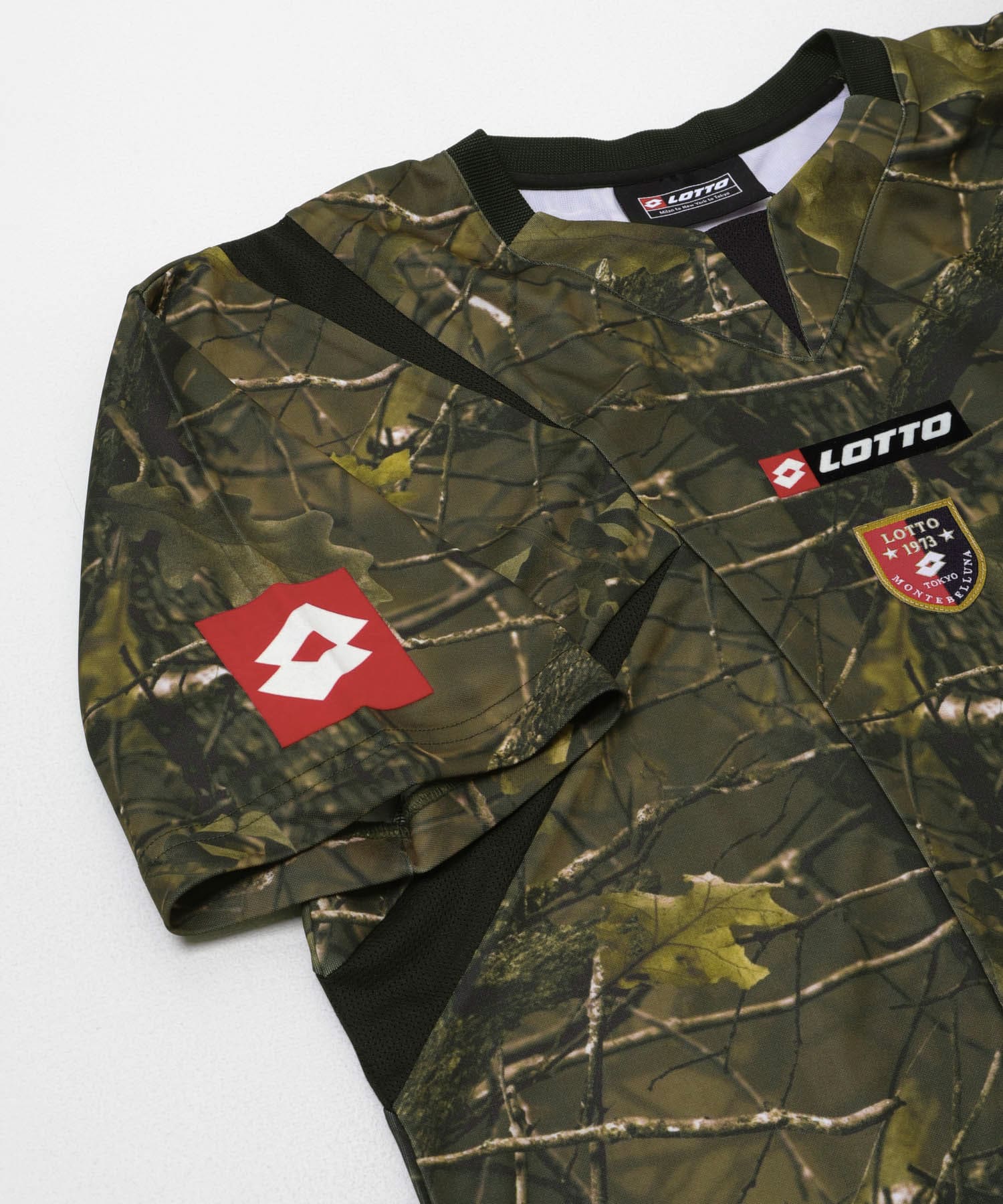 LOTTO　PANEL GAME SHIRTS CAMO M