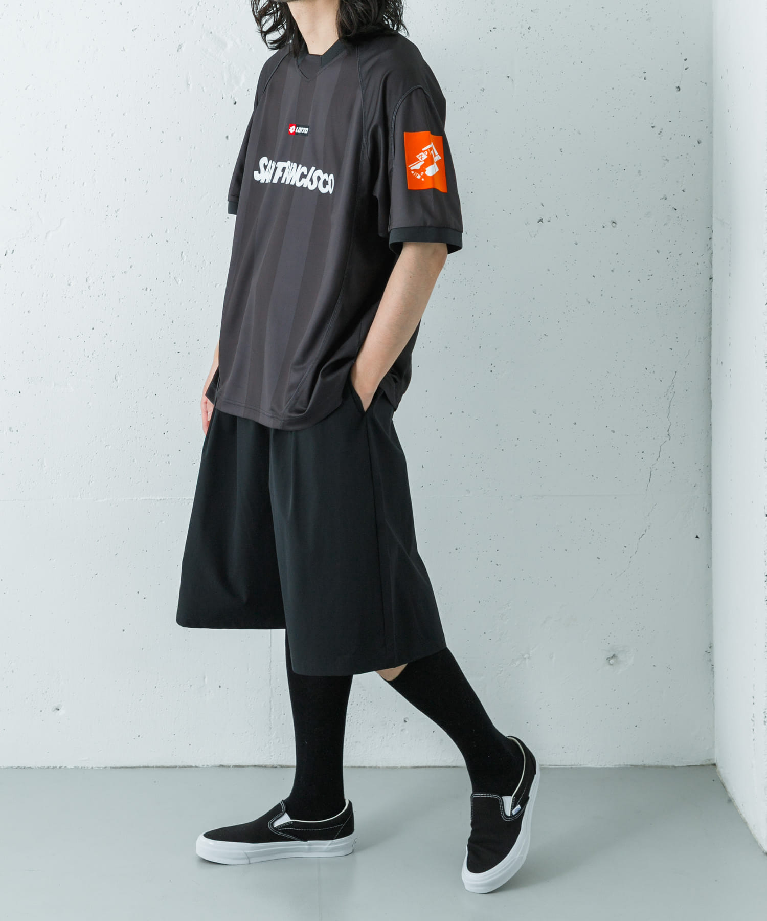 LOTTO K.TERADA GAME SHIRTS 2(M GRAY×BLACK): トップス｜URBAN