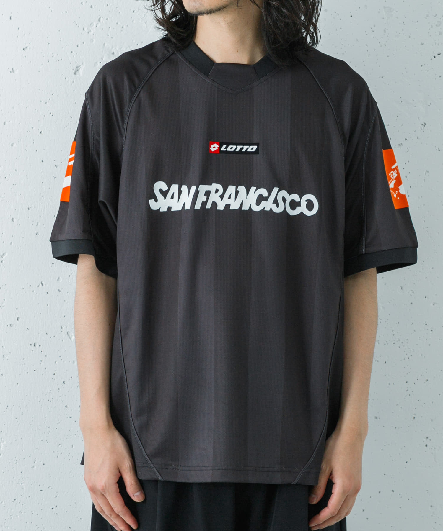 LOTTO K.TERADA GAME SHIRTS 2(M GRAY×BLACK): トップス｜URBAN