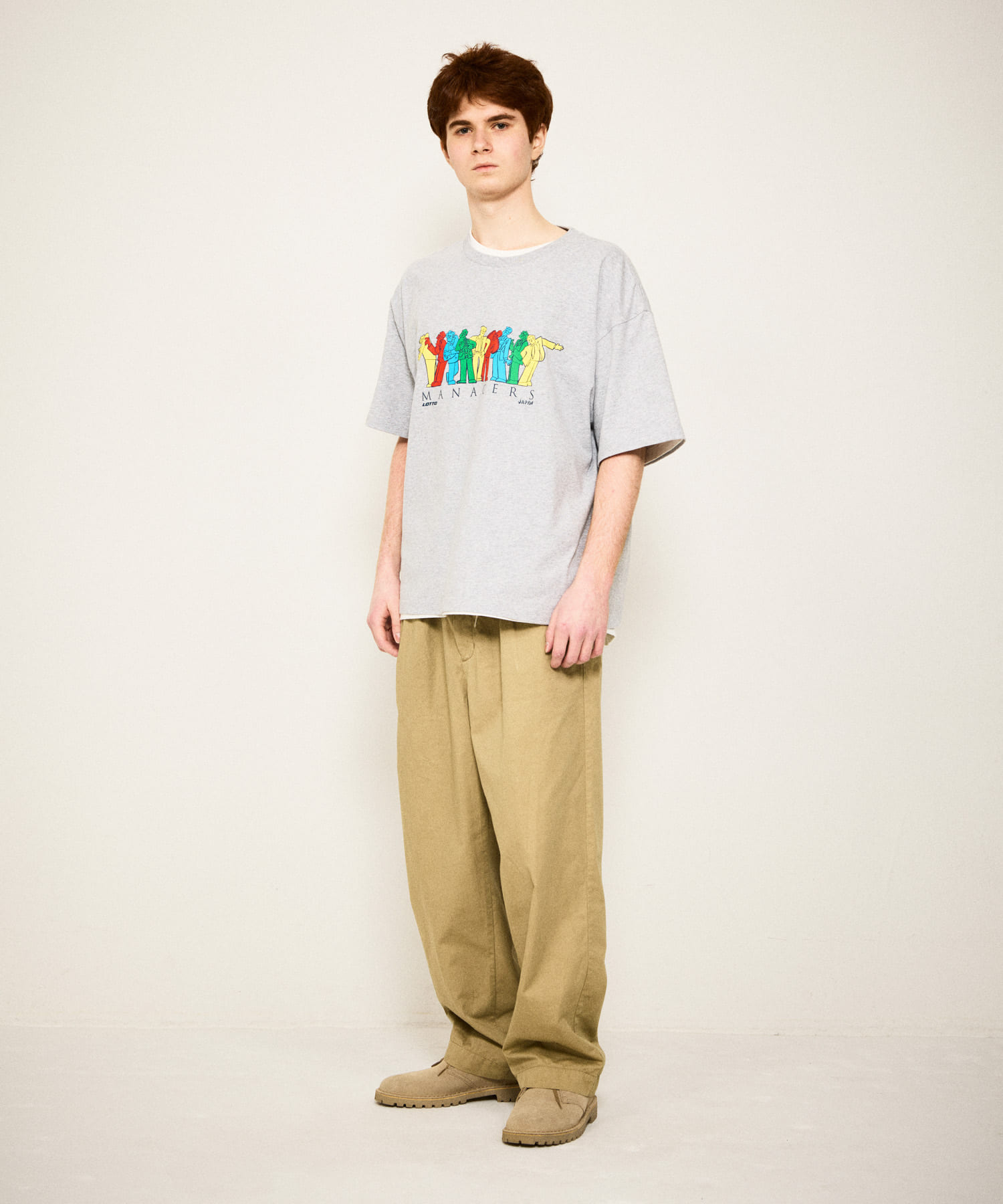 LOTTO K.TERADA MANAGERS T-SHIRTS 1(M GRAY): トップス｜URBAN