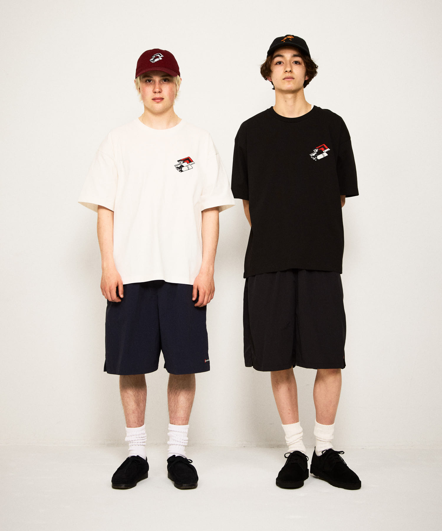 LOTTO　K.TERADA LOSANGA T-SHIRTS WHITE M