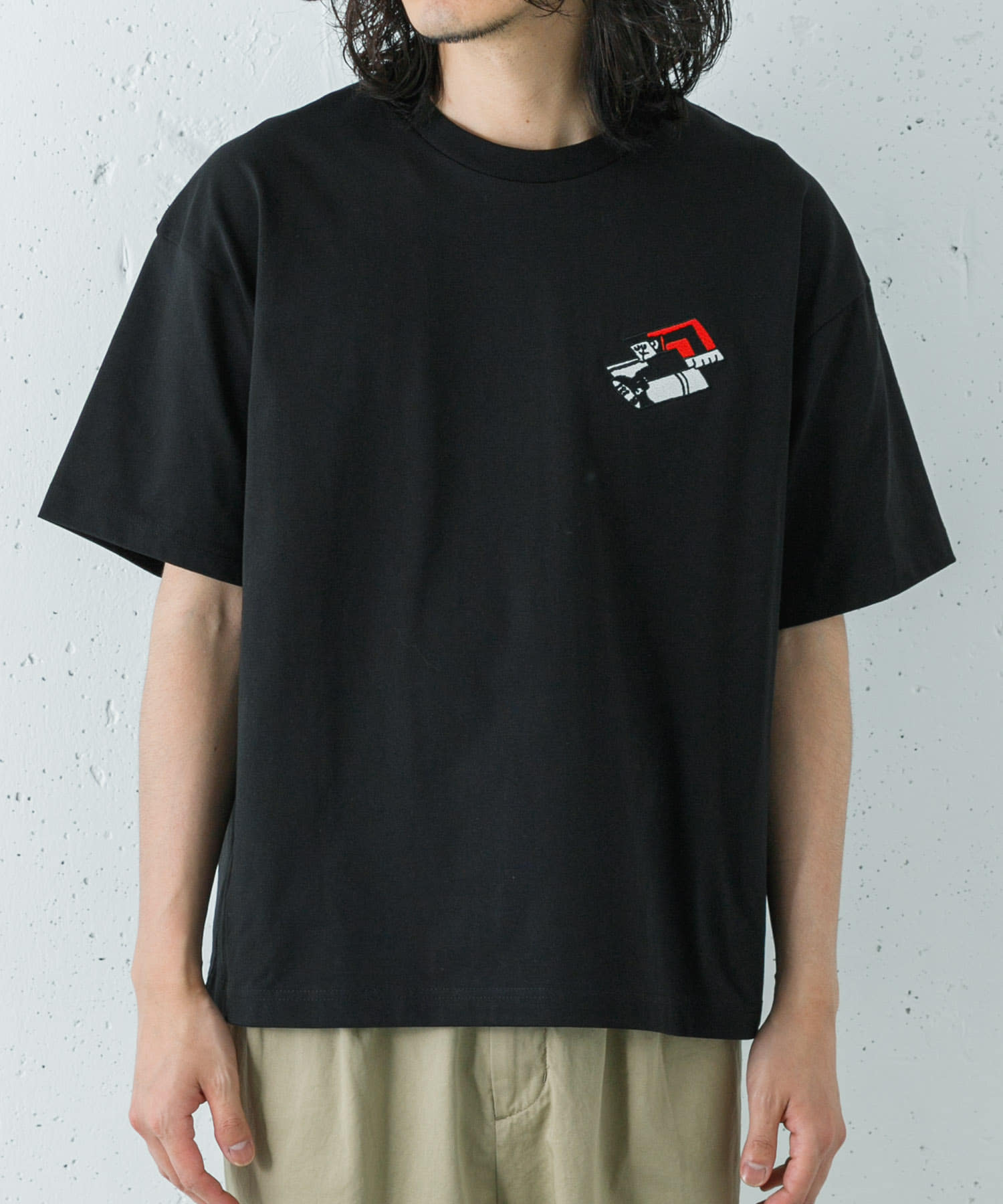 LOTTO　K.TERADA LOSANGA T-SHIRTS BLACK M