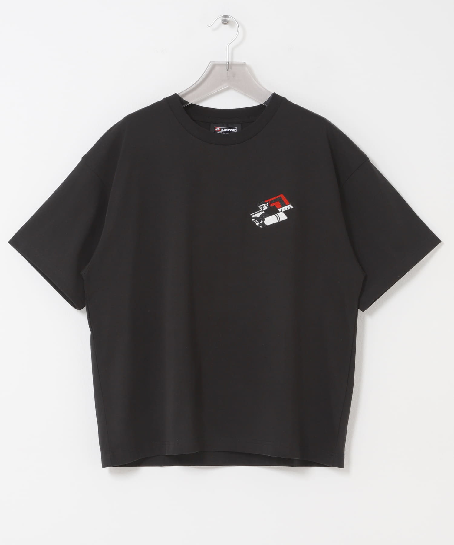 LOTTO　K.TERADA LOSANGA T-SHIRTS BLACK M