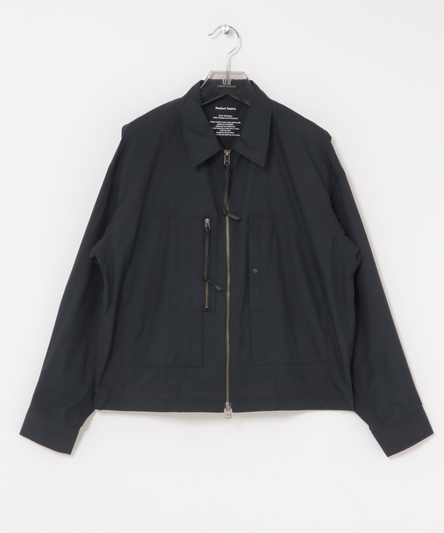 Product Twelve ZIP UP UTILITY SHIRTS(2 BLACK): トップス｜URBAN
