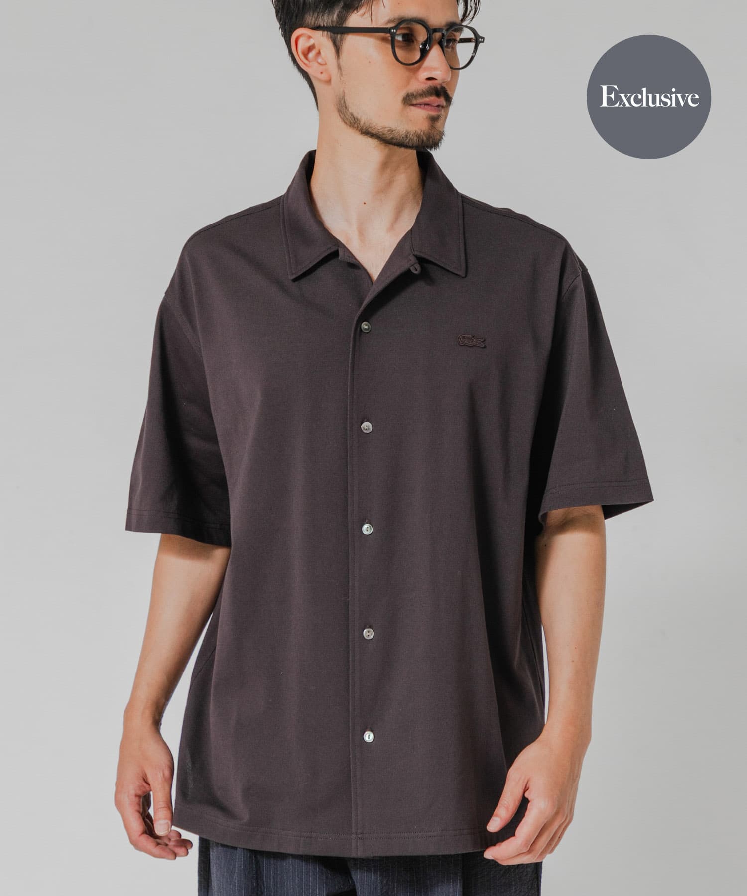 『別注』LACOSTE×URBAN RESEARCH　FUNCTIONAL PIQUE OP SHIRTS