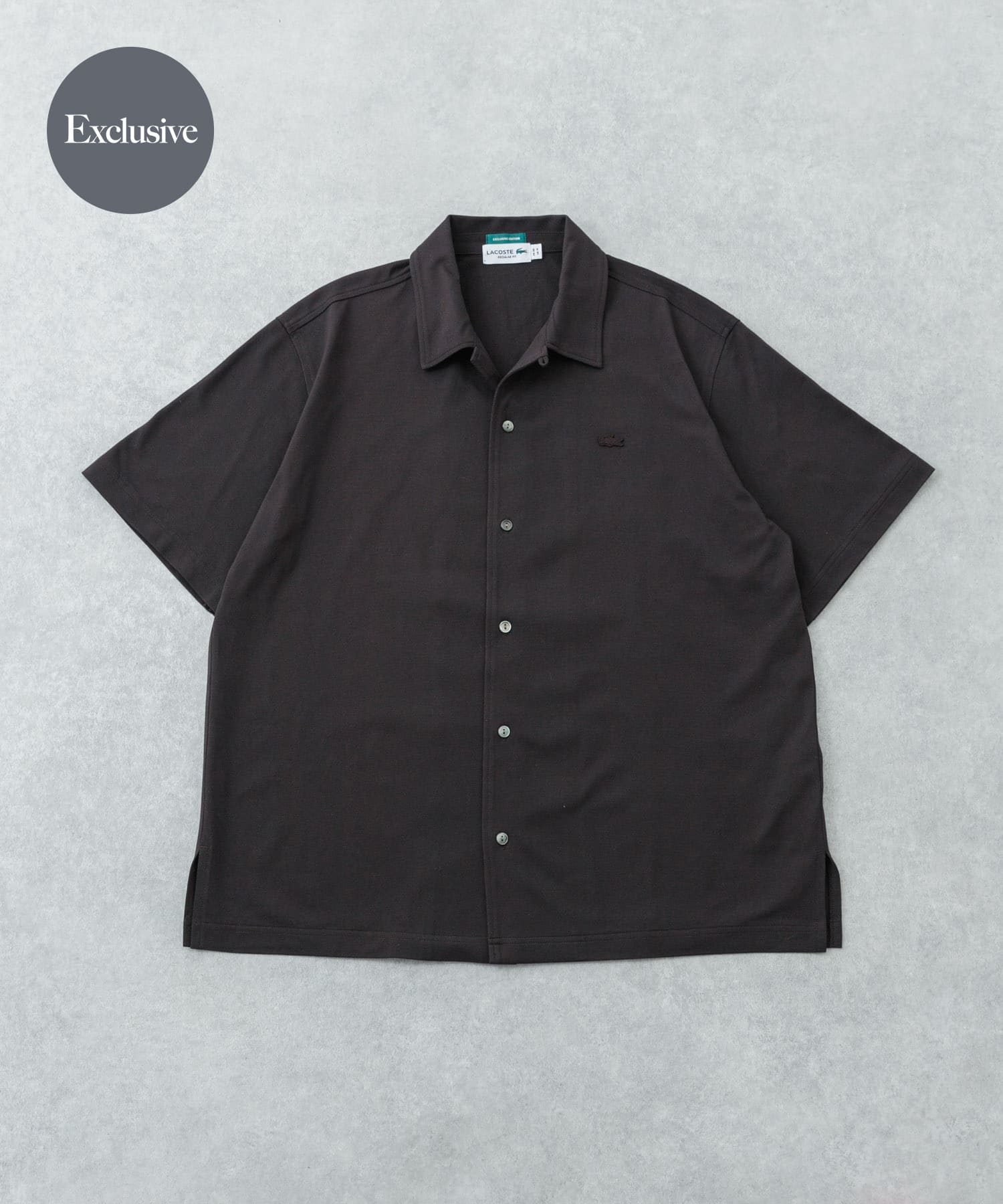 『別注』LACOSTE×URBAN RESEARCH　FUNCTIONAL PIQUE OP SHIRTS 3LA BUFFLE 3
