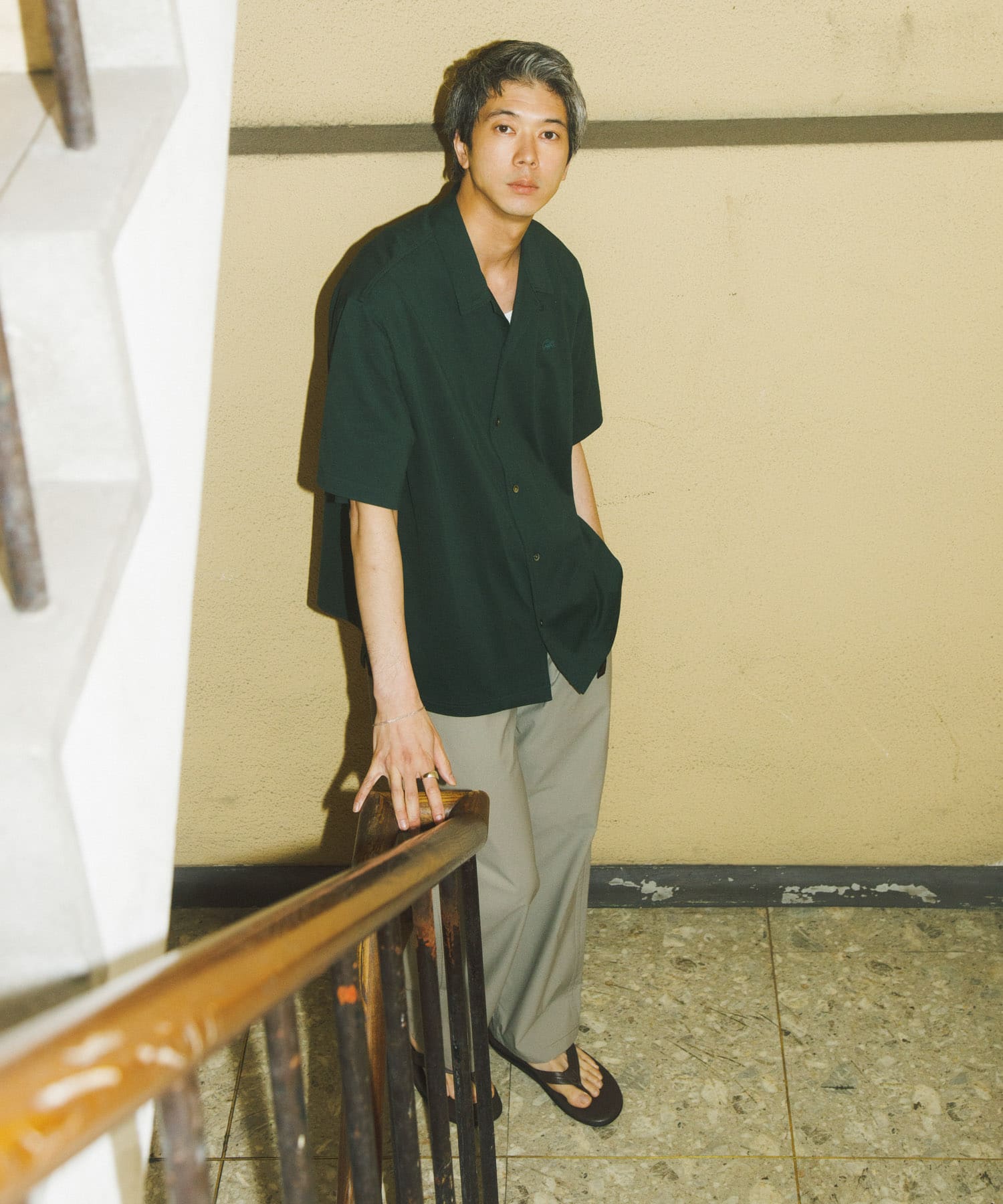 身長：181cm サイズ：5