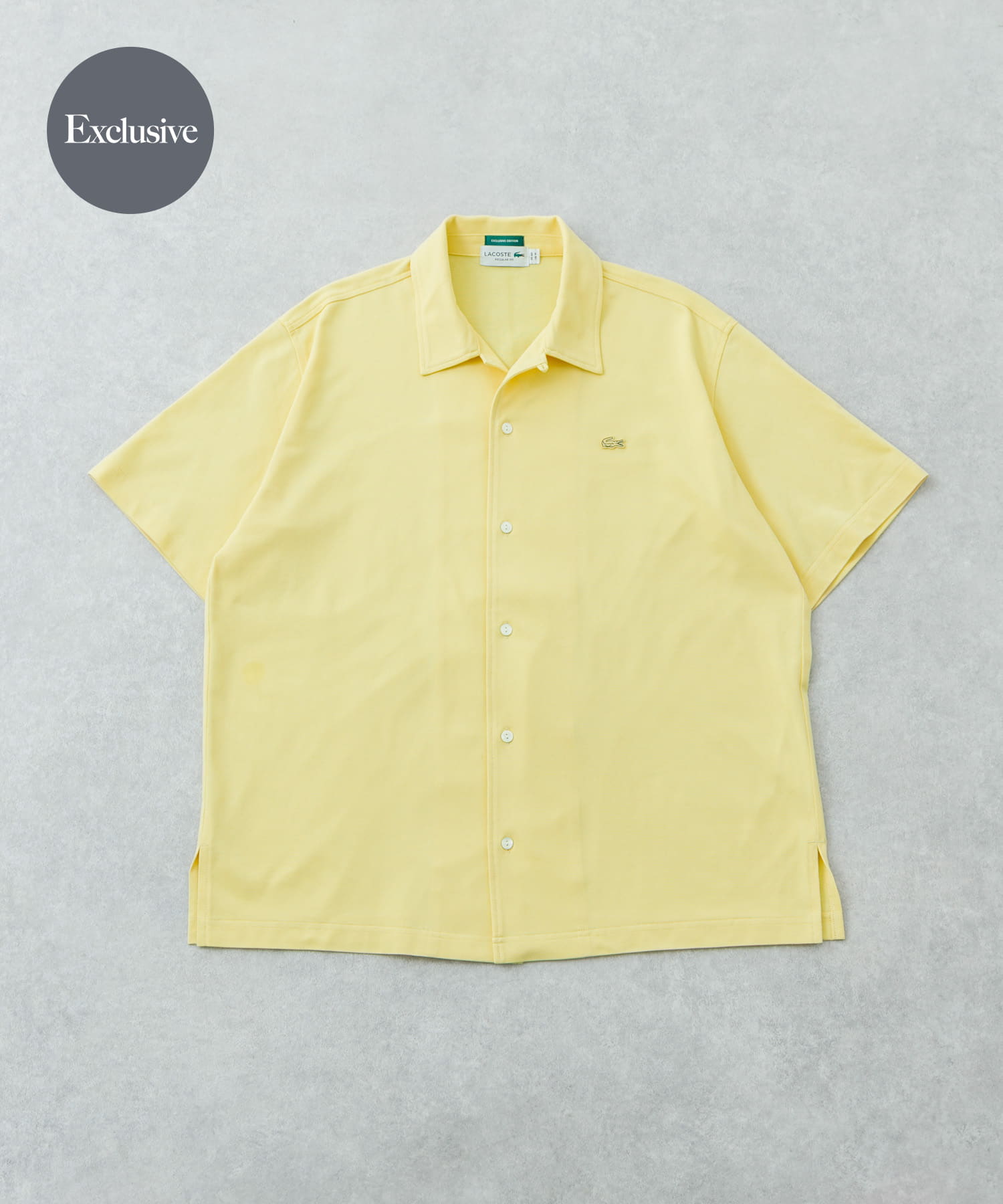 『別注』LACOSTE×URBAN RESEARCH　FUNCTIONAL PIQUE OP SHIRTS ZCM SOJA 3