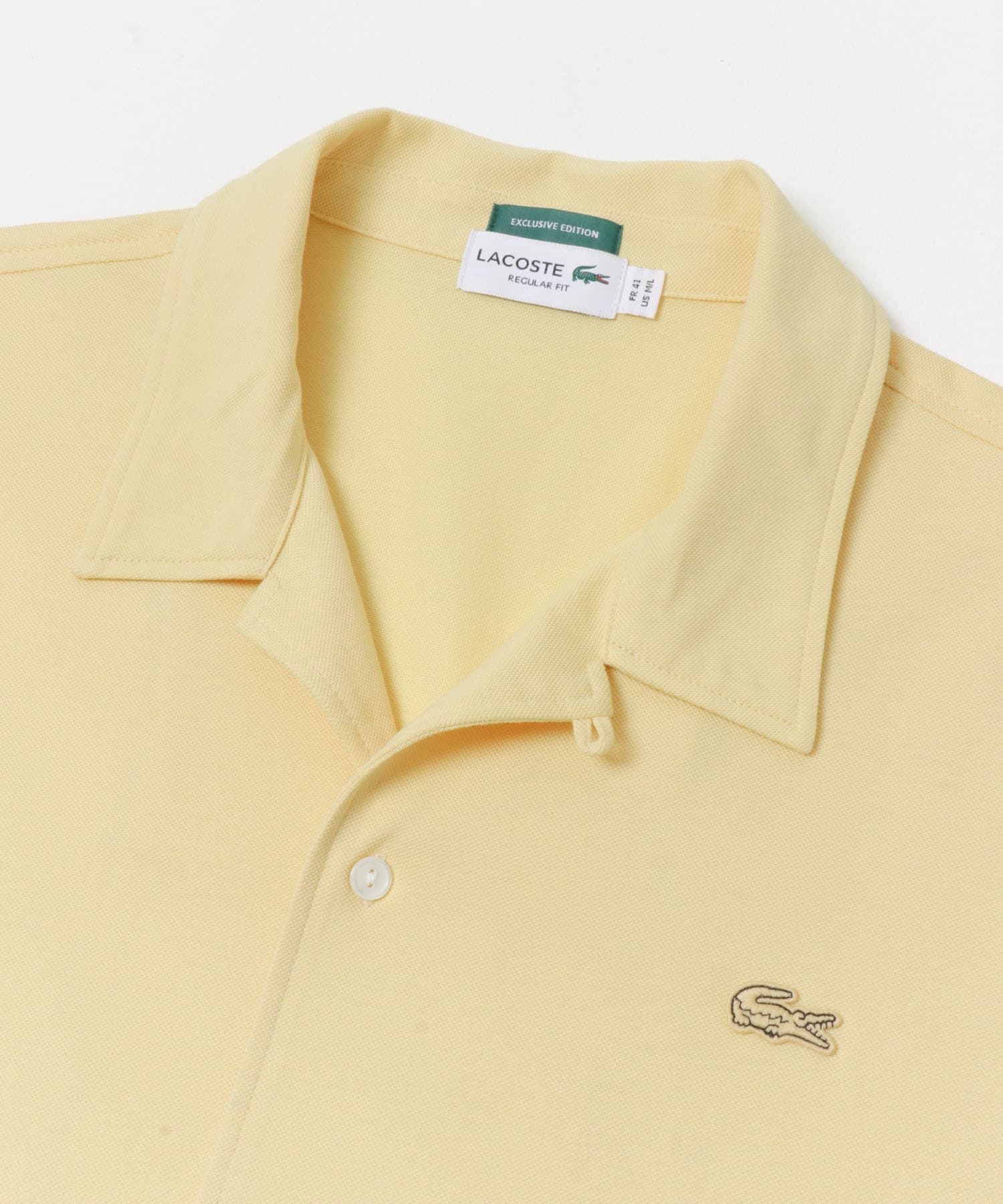 『別注』LACOSTE×URBAN RESEARCH　FUNCTIONAL PIQUE OP SHIRTS ZCM SOJA 3